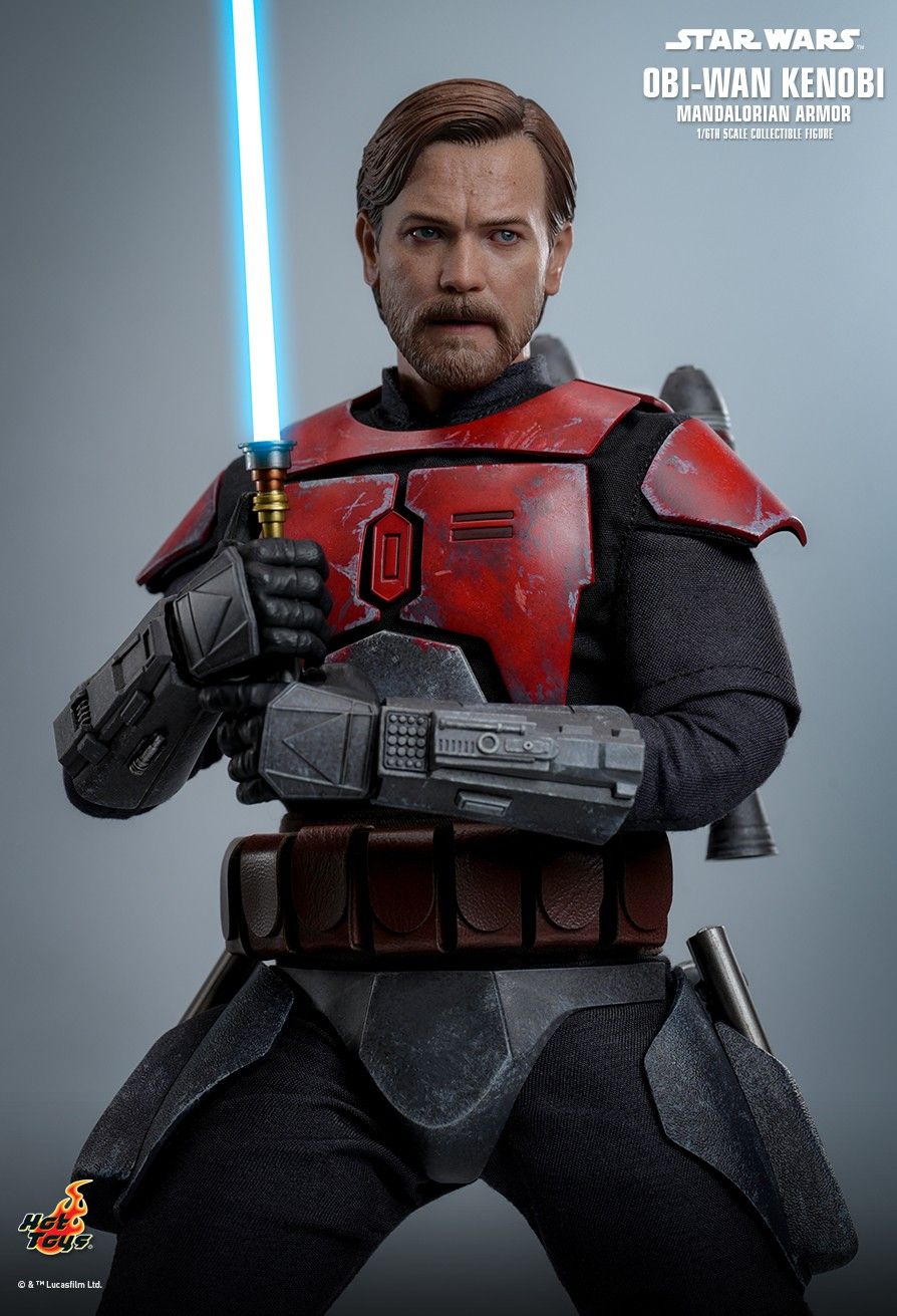 Hot Toys TMS126 - Star Wars : The Clone Wars - Obi Wan Kenobi Mandalorian Armor