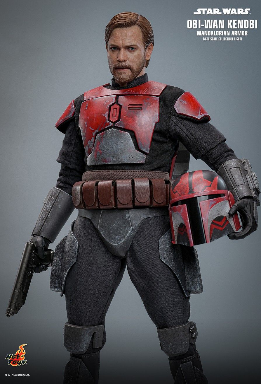 Hot Toys TMS126 - Star Wars : The Clone Wars - Obi Wan Kenobi Mandalorian Armor