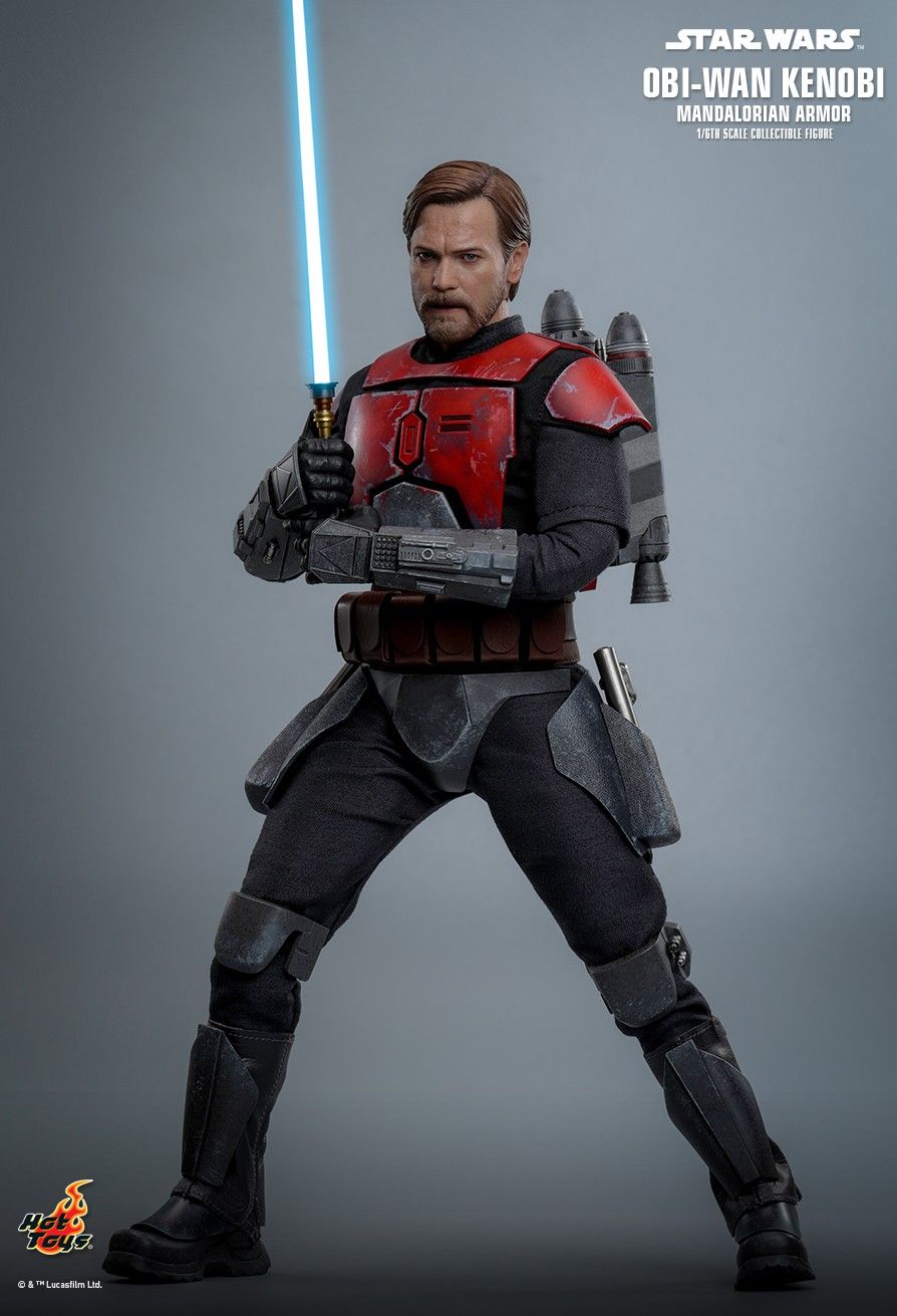 Hot Toys TMS126 - Star Wars : The Clone Wars - Obi Wan Kenobi Mandalorian Armor