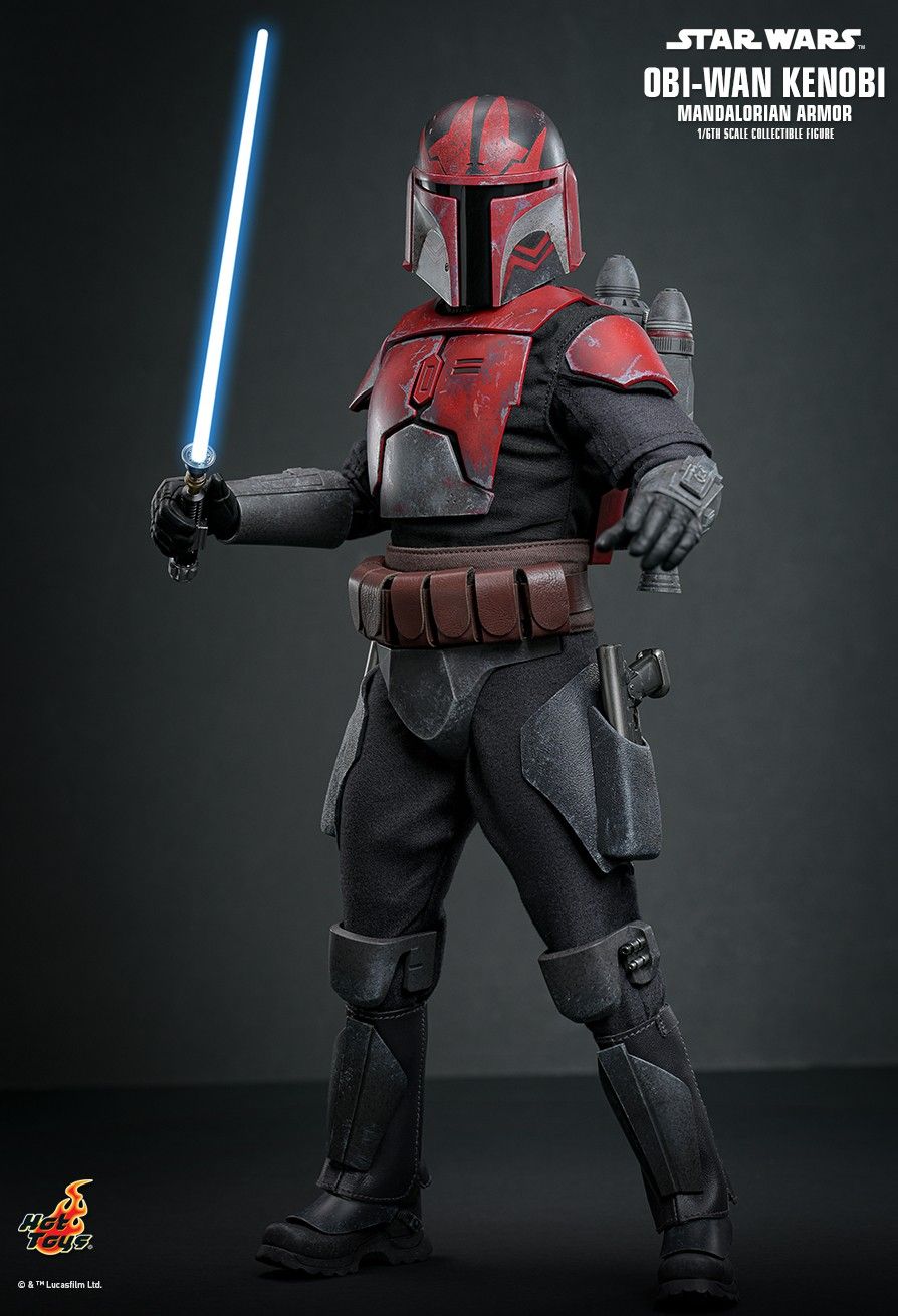 Hot Toys TMS126 - Star Wars : The Clone Wars - Obi Wan Kenobi Mandalorian Armor
