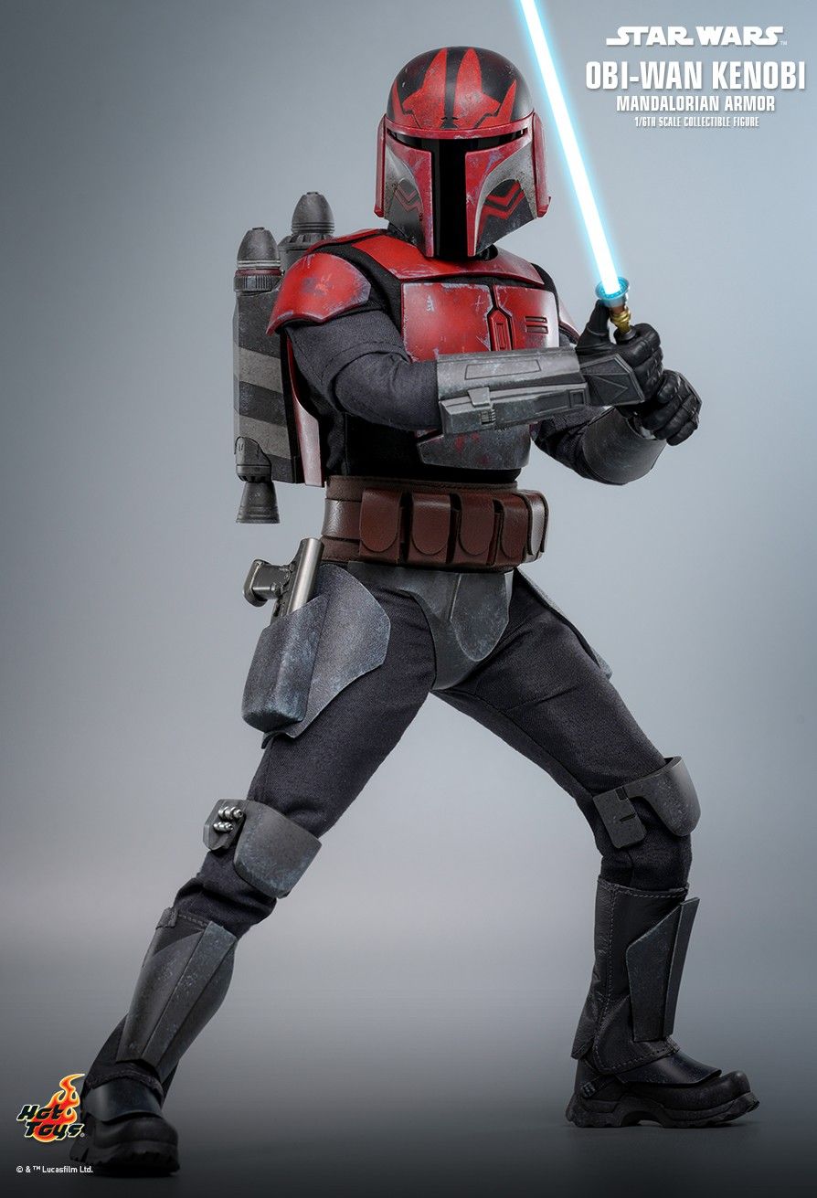 Hot Toys TMS126 - Star Wars : The Clone Wars - Obi Wan Kenobi Mandalorian Armor