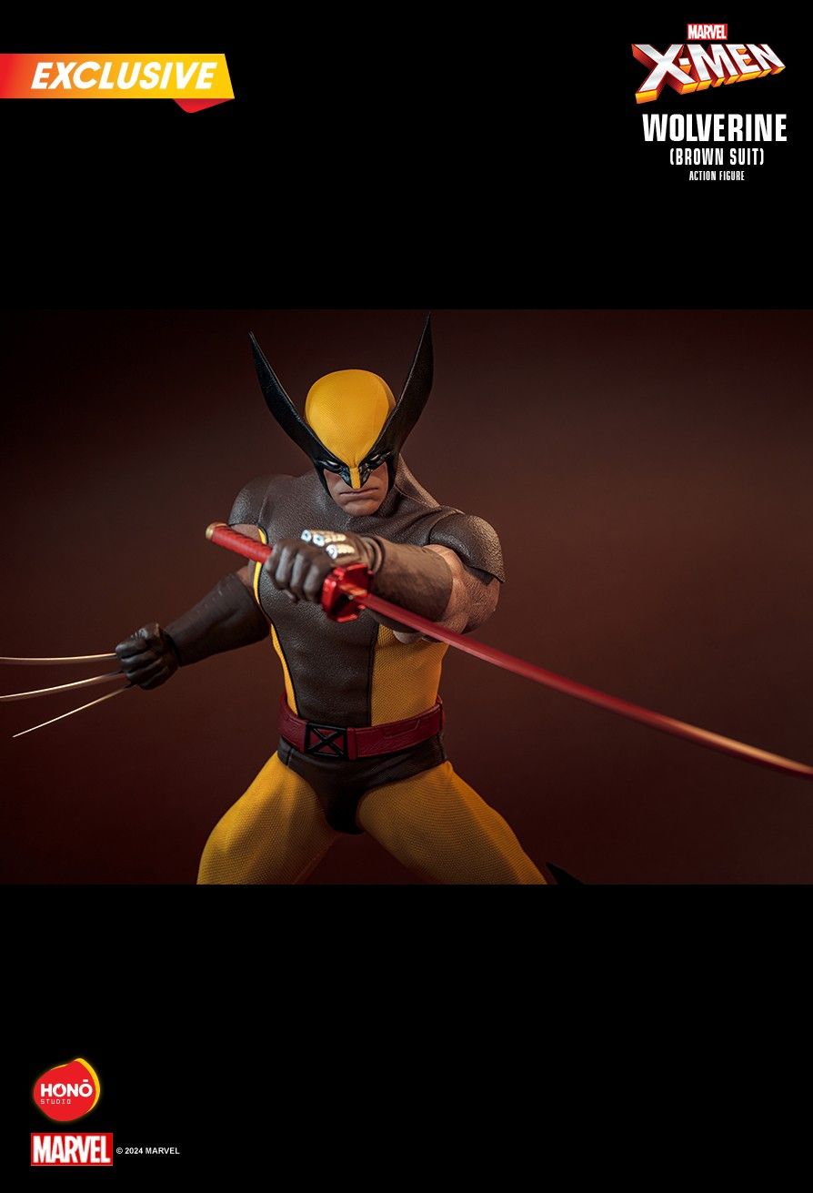 Hot Toys HS03 - Marvel Comics - X-Men - Wolverine Brown Suit