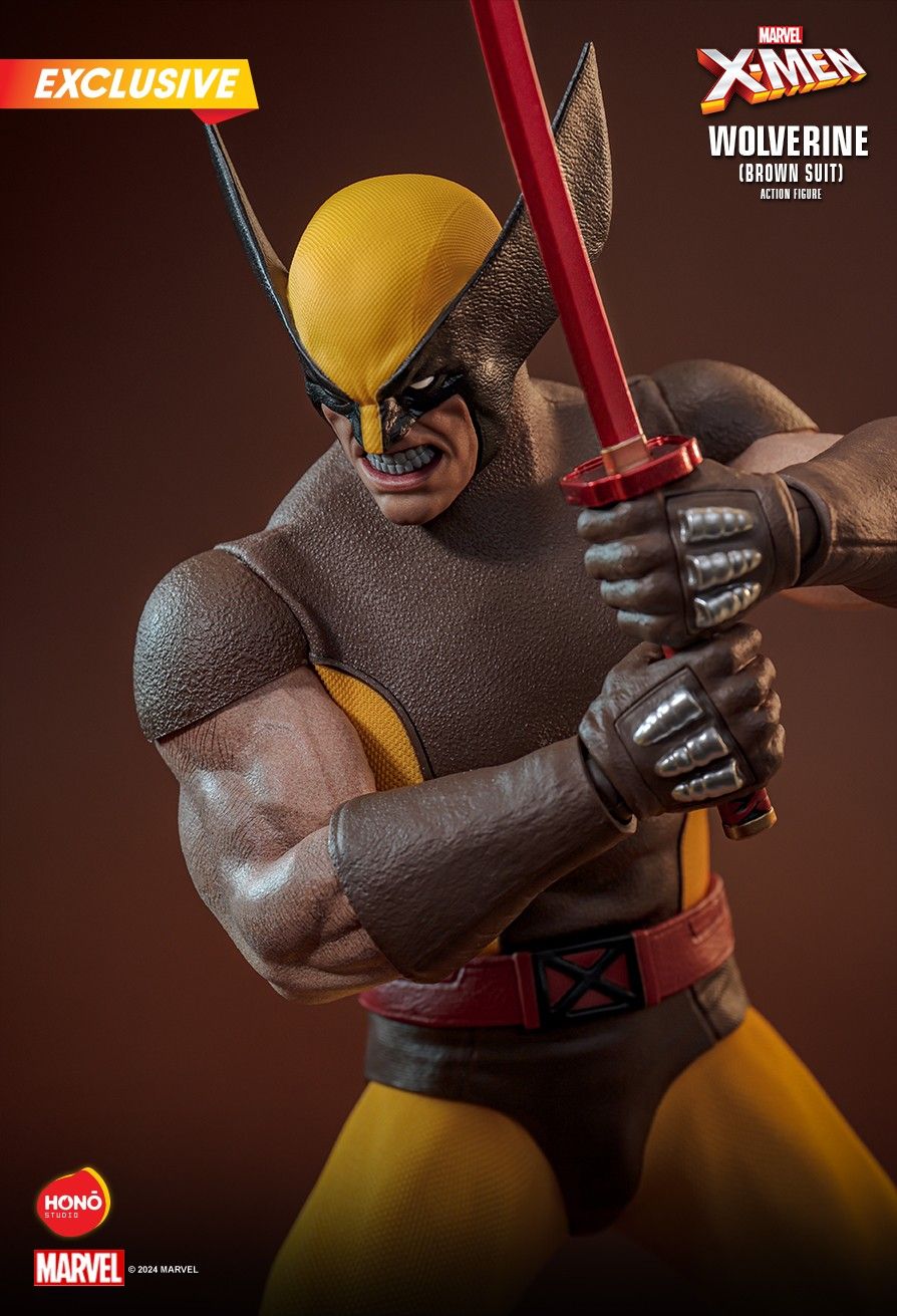 Hot Toys HS03 - Marvel Comics - X-Men - Wolverine Brown Suit