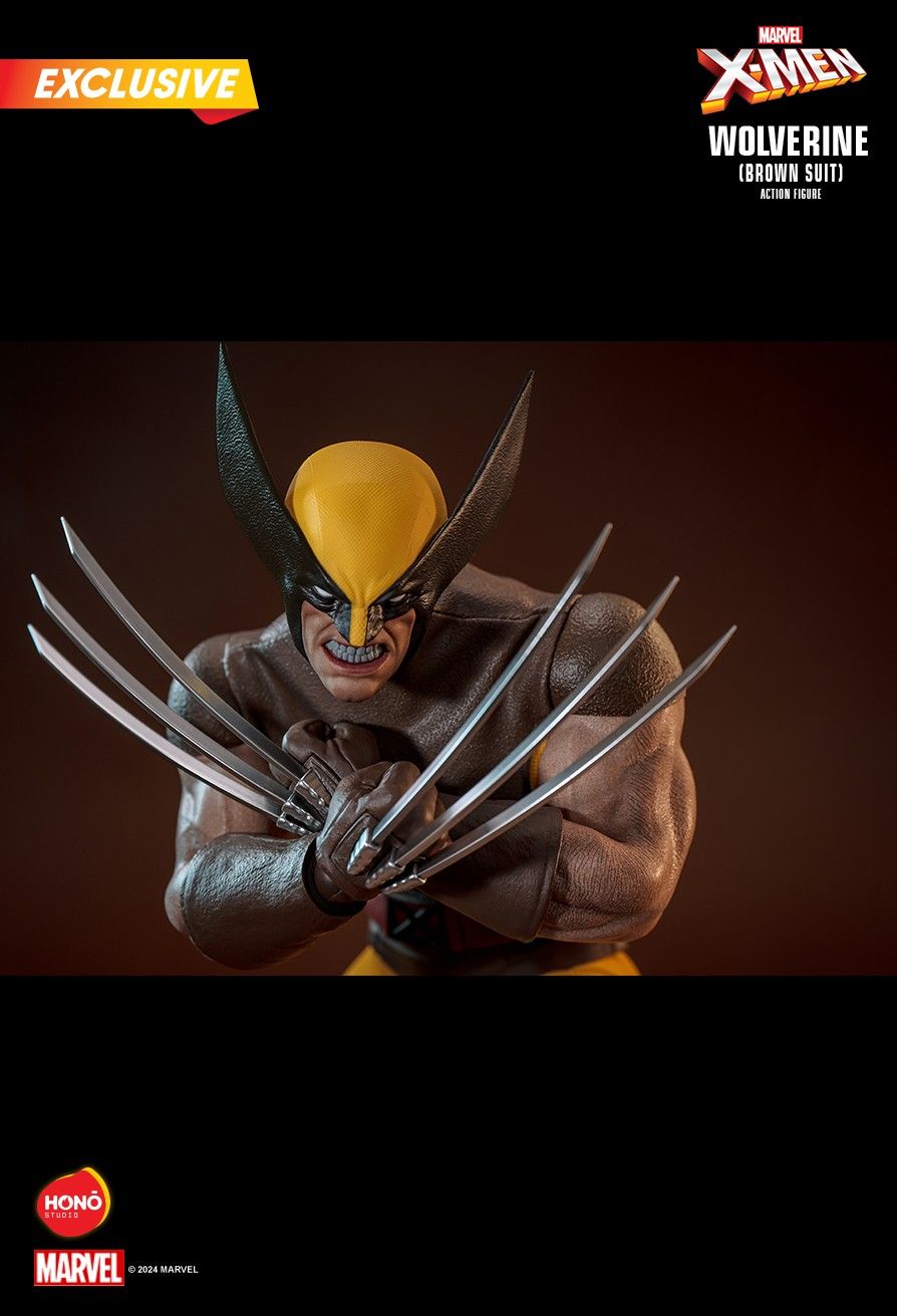 Hot Toys HS03 - Marvel Comics - X-Men - Wolverine Brown Suit