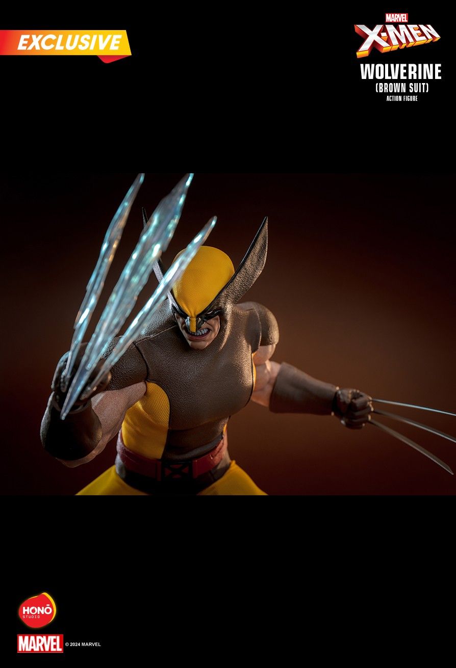 Hot Toys HS03 - Marvel Comics - X-Men - Wolverine Brown Suit