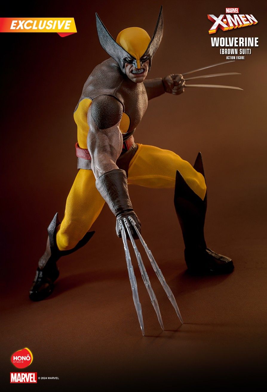 Hot Toys HS03 - Marvel Comics - X-Men - Wolverine Brown Suit