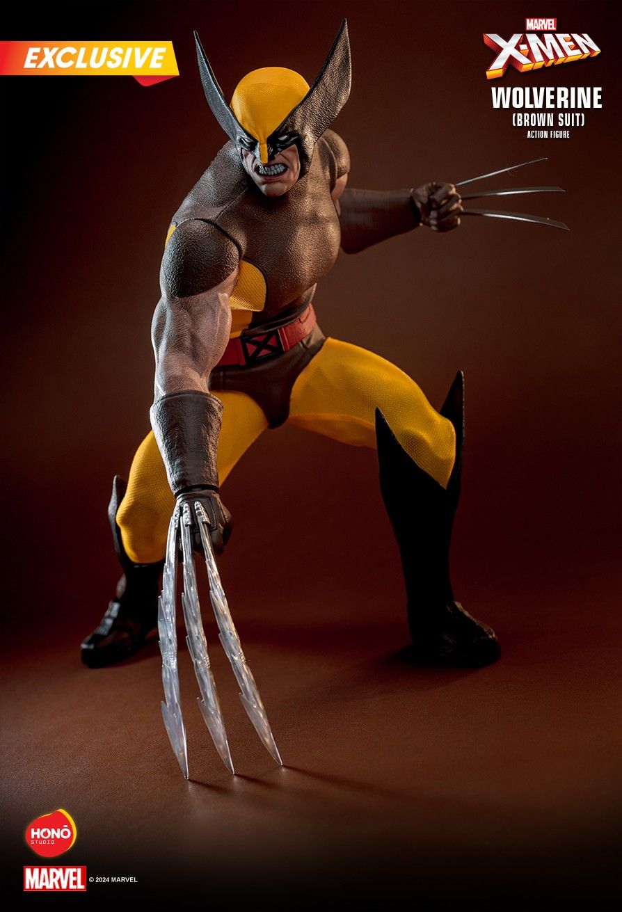 Hot Toys HS03 - Marvel Comics - X-Men - Wolverine Brown Suit