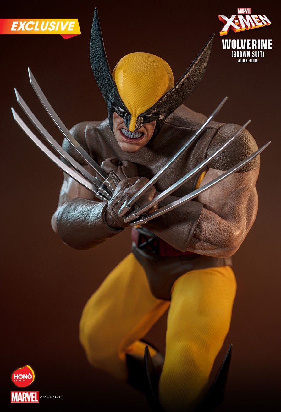 Hot Toys HS03 - Marvel Comics - X-Men - Wolverine Brown Suit