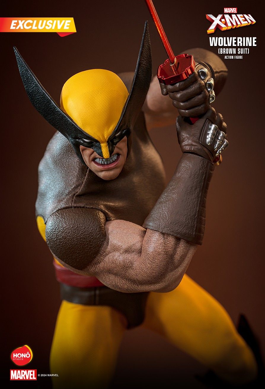 Hot Toys HS03 - Marvel Comics - X-Men - Wolverine Brown Suit