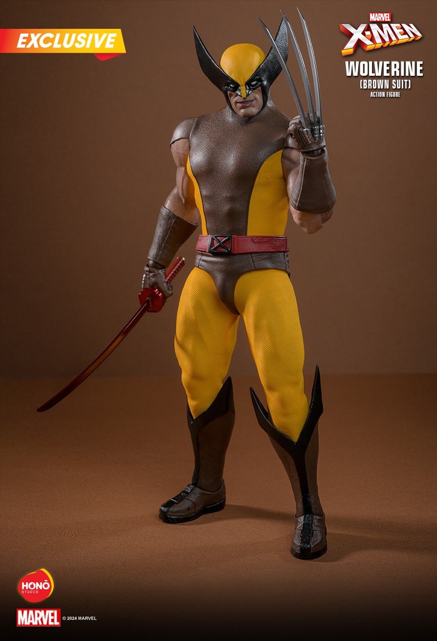 Hot Toys HS03 - Marvel Comics - X-Men - Wolverine Brown Suit