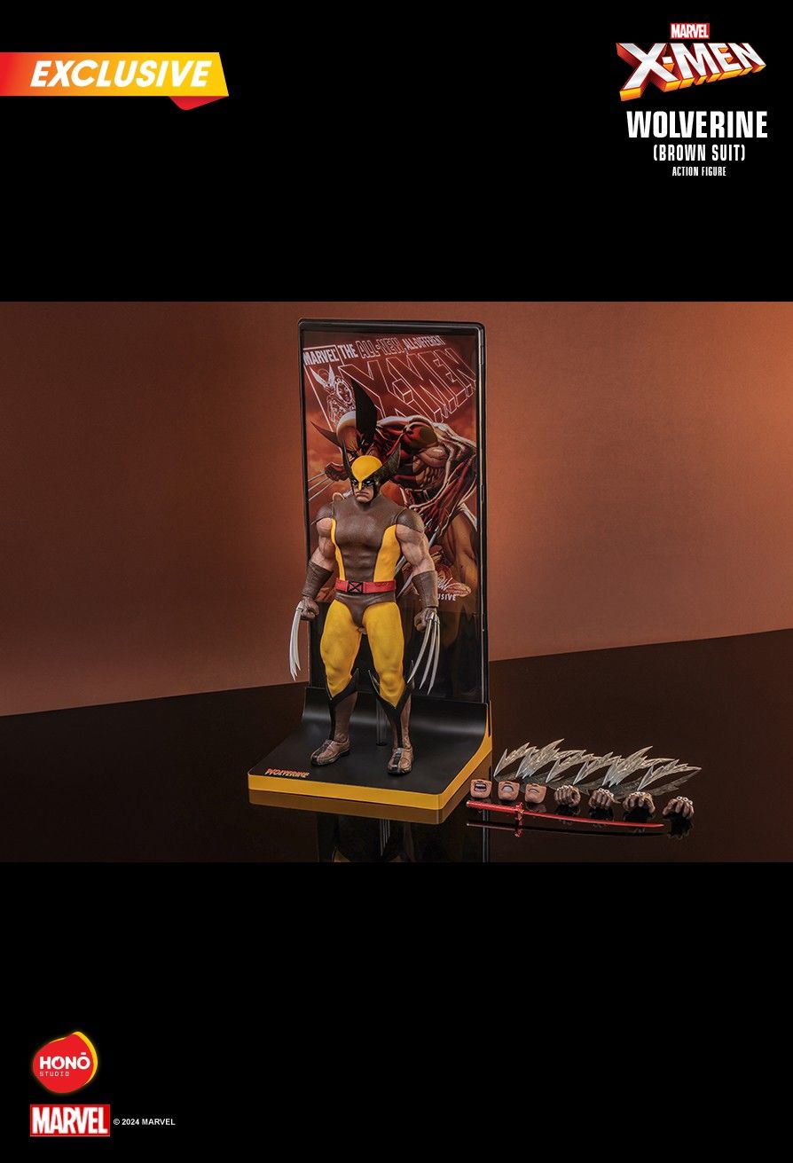Hot Toys HS03 - Marvel Comics - X-Men - Wolverine Brown Suit
