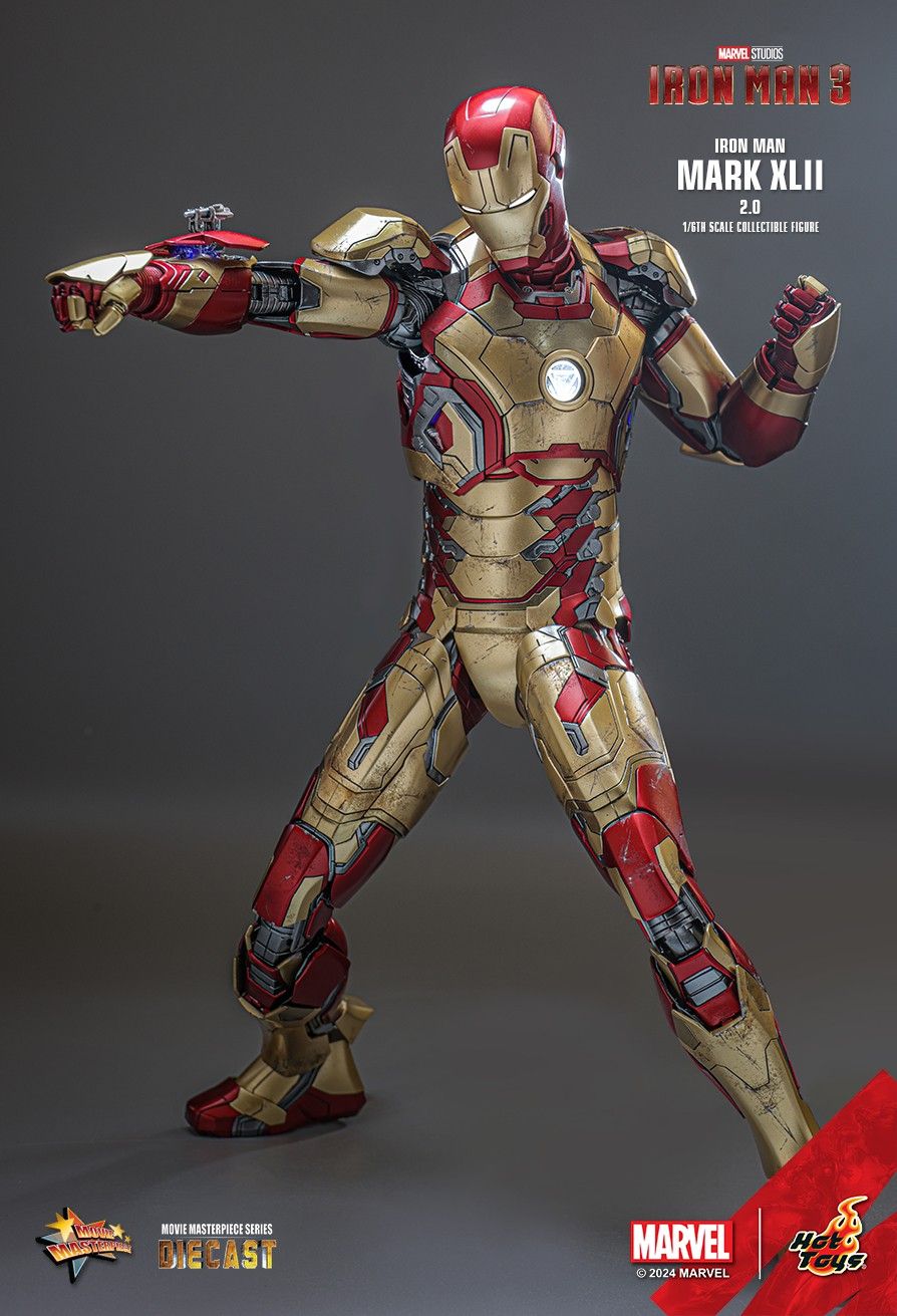 Hot Toys MMS758D65B - Marvel Comics - Iron Man 3 - Iron Man Mark XLII