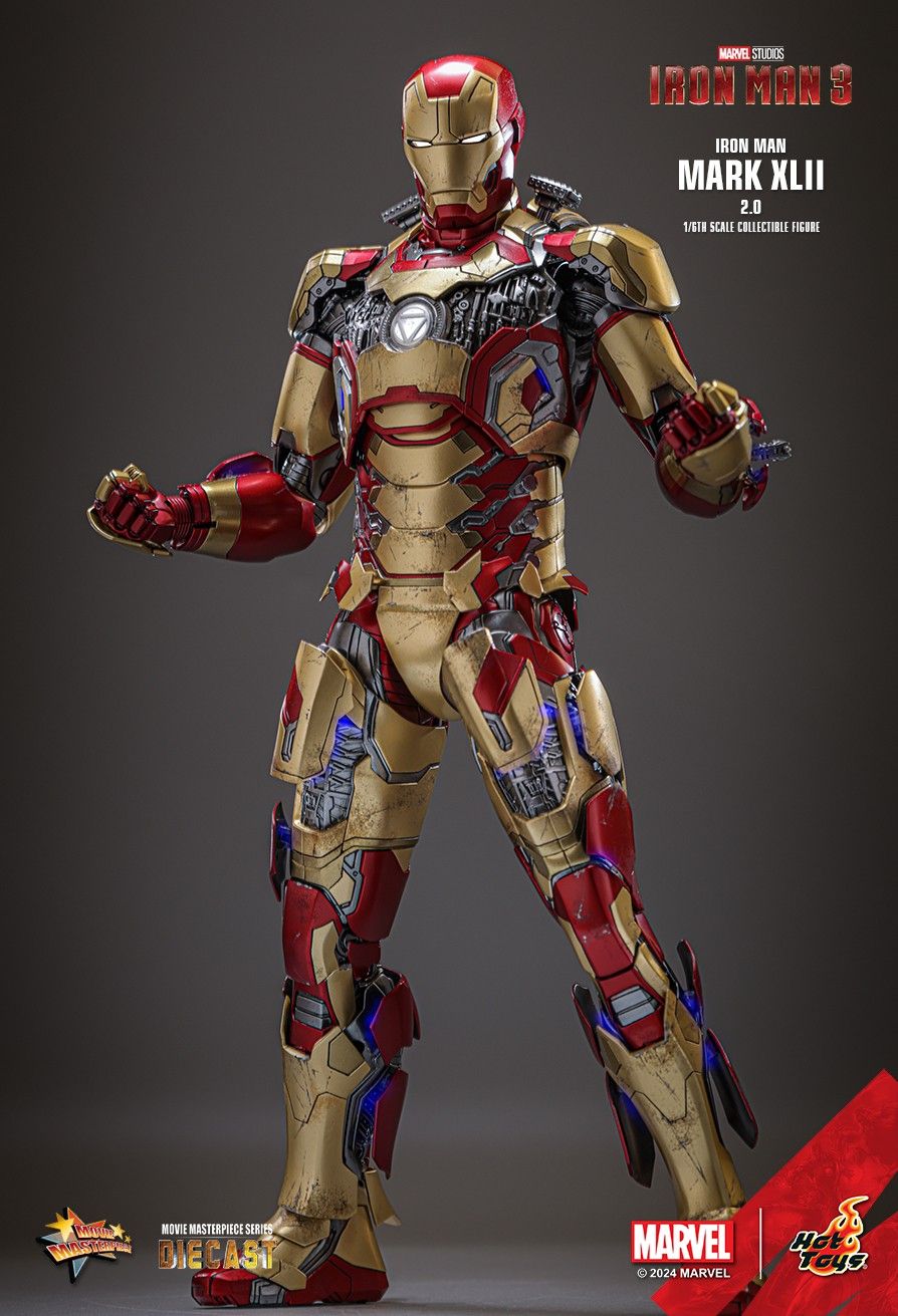 Hot Toys MMS758D65B - Marvel Comics - Iron Man 3 - Iron Man Mark XLII