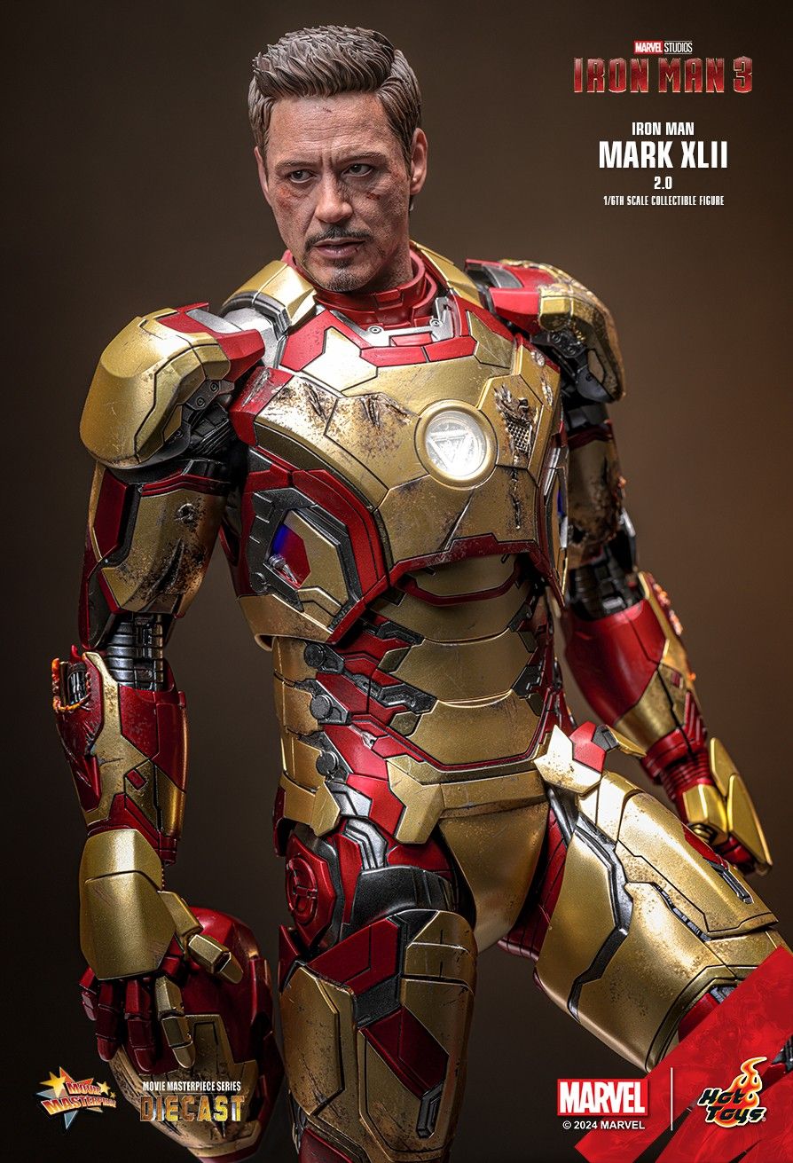 Hot Toys MMS758D65B - Marvel Comics - Iron Man 3 - Iron Man Mark XLII