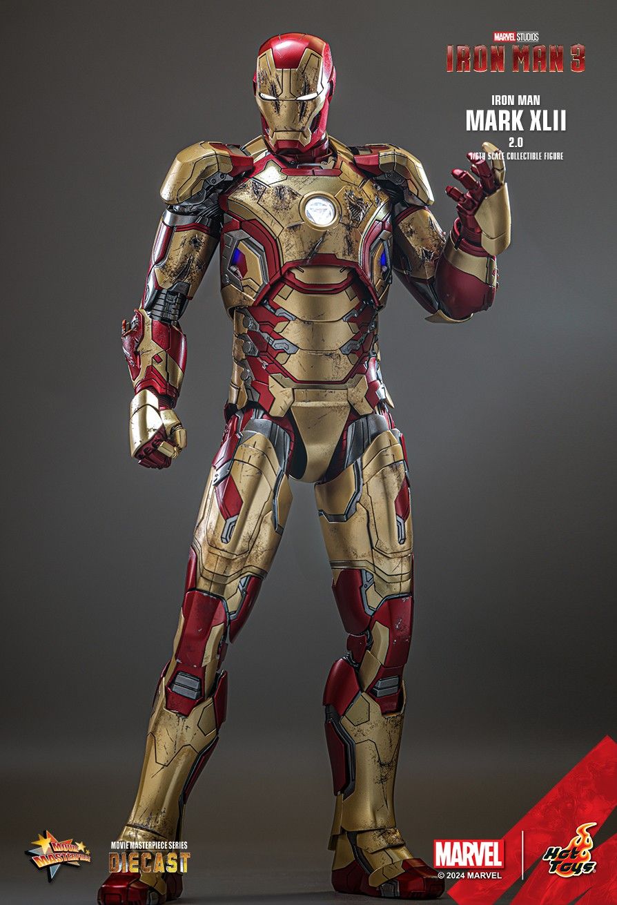 Hot Toys MMS758D65B - Marvel Comics - Iron Man 3 - Iron Man Mark XLII