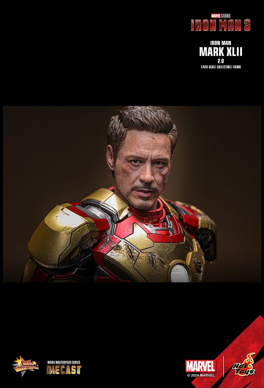 Hot Toys MMS758D65B - Marvel Comics - Iron Man 3 - Iron Man Mark XLII
