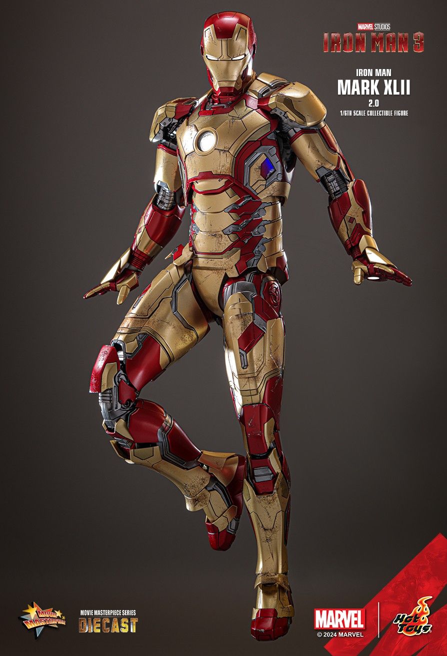 Hot Toys MMS758D65B - Marvel Comics - Iron Man 3 - Iron Man Mark XLII