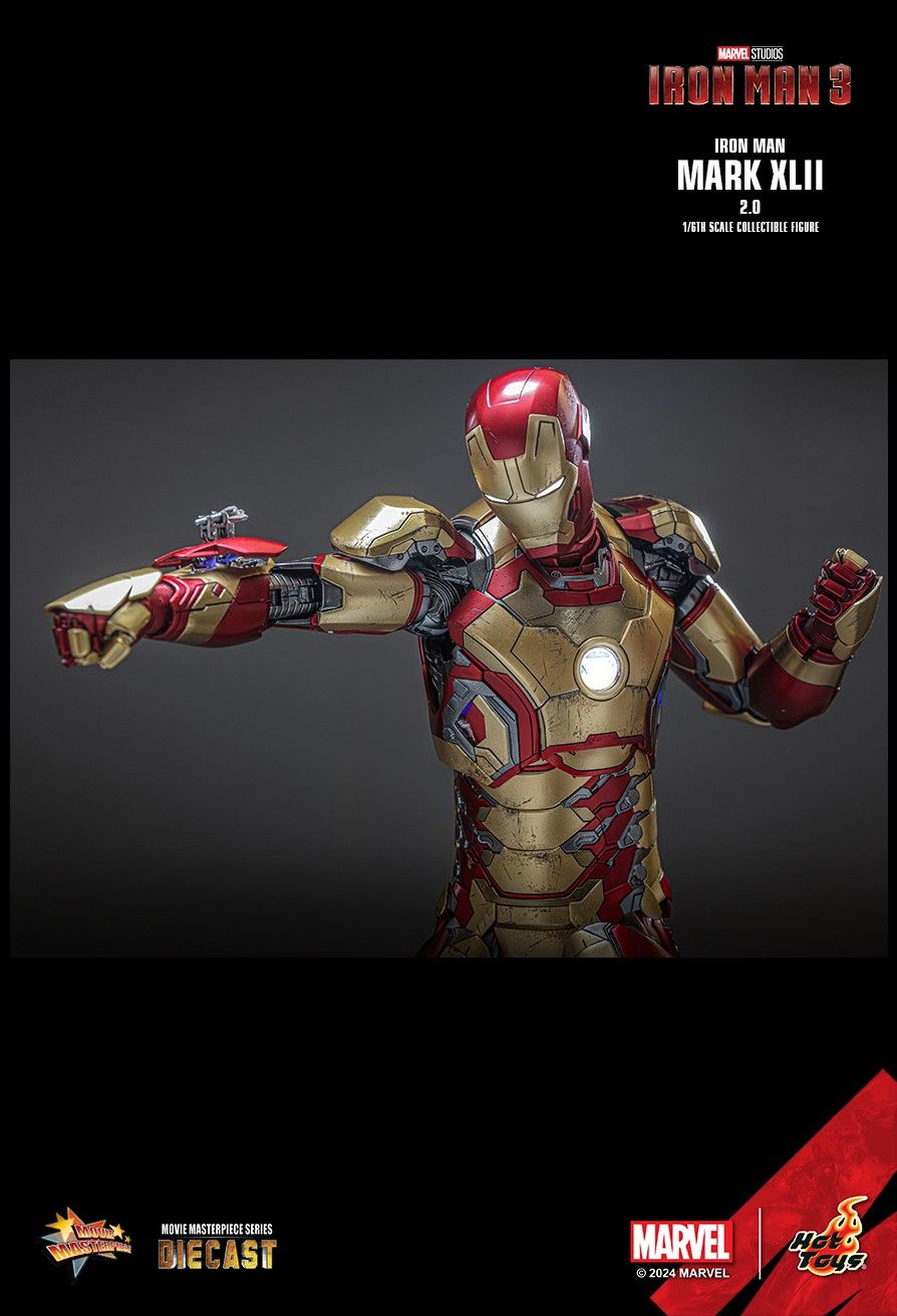 Hot Toys MMS758D65 - Marvel Comics - Iron Man 3 - Iron Man Mark XLII
