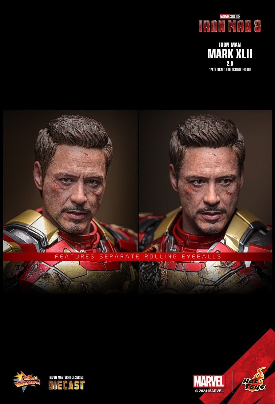 Hot Toys MMS758D65 - Marvel Comics - Iron Man 3 - Iron Man Mark XLII