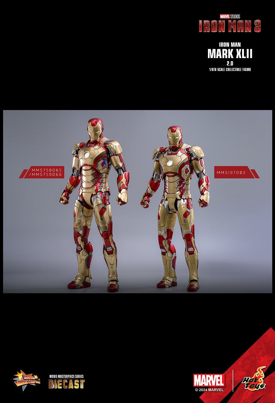 Hot Toys MMS758D65 - Marvel Comics - Iron Man 3 - Iron Man Mark XLII