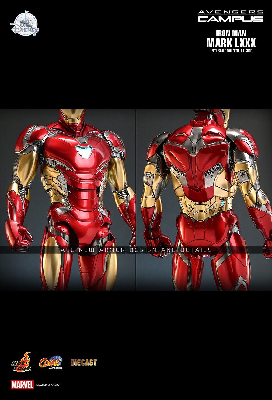 Hot Toys CMS018D60 - Marvel Comics - Avengers Campus - Iron Man Mark 80