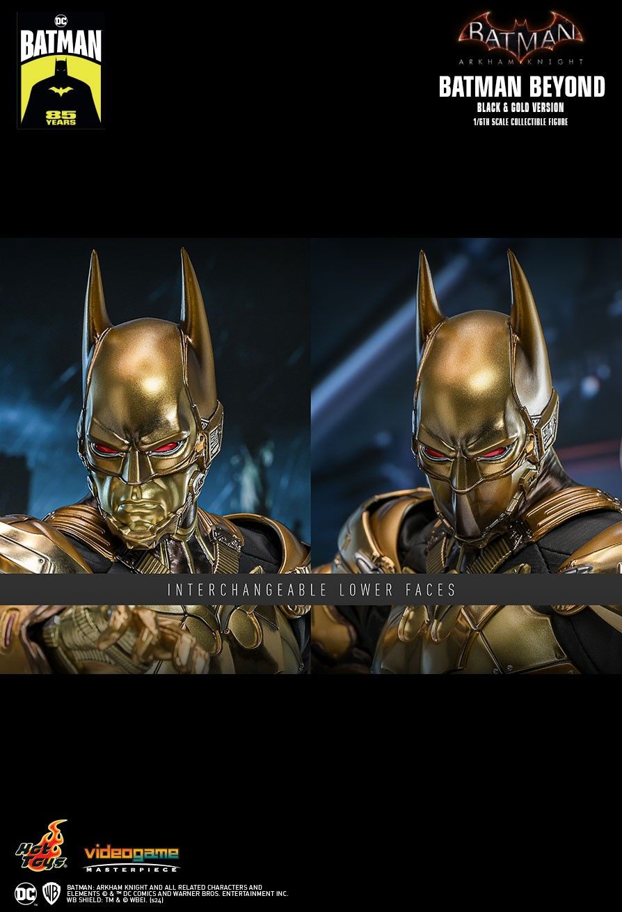 Hot Toys VGM64 - Batman: Arkham Knight - Batman Beyond Black & Gold Version