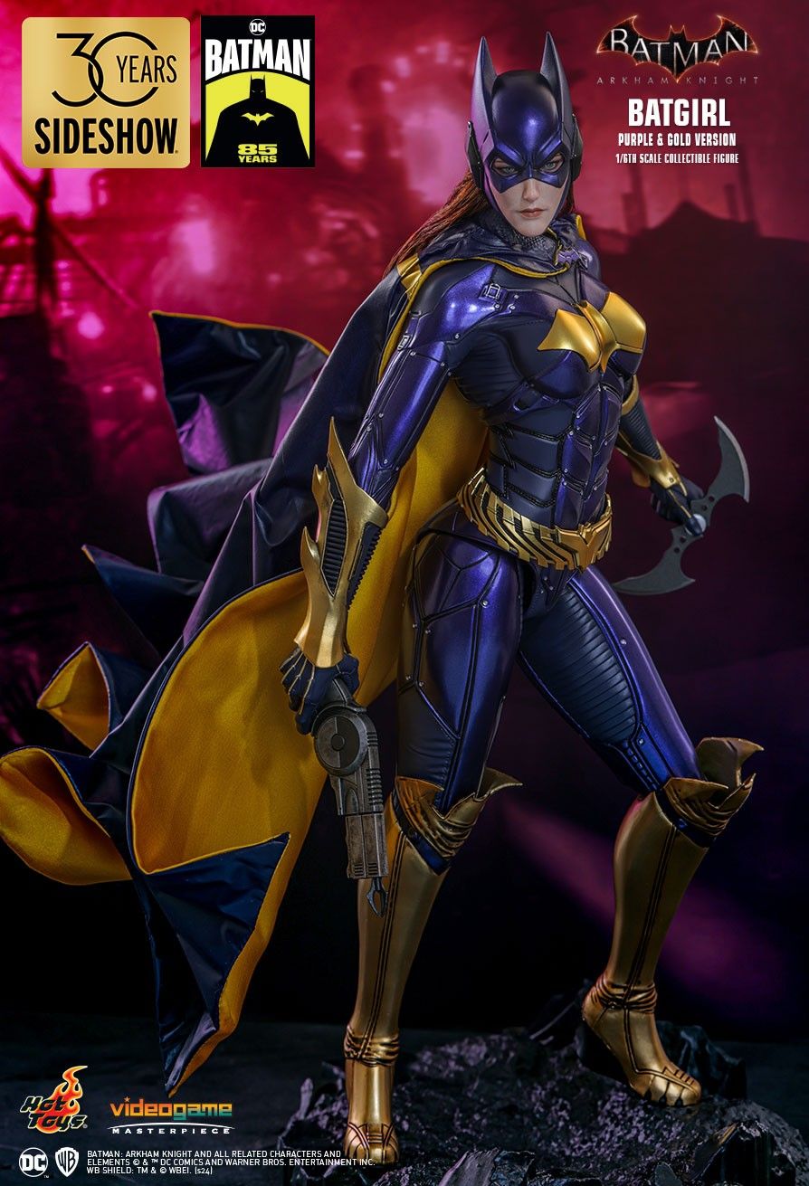 Hot Toys VGM65 - Batman: Arkham Knight - Batgirl Purple & Gold Version