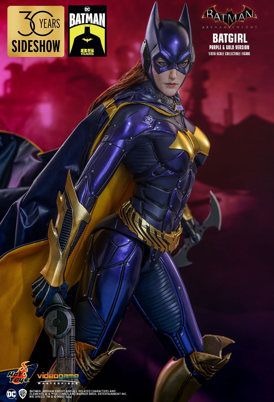 Hot Toys VGM65 - Batman: Arkham Knight - Batgirl Purple & Gold Version