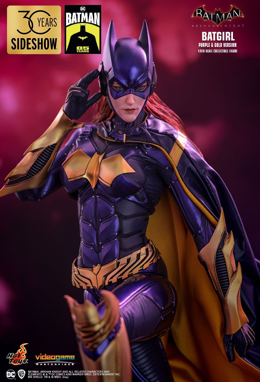 Hot Toys VGM65 - Batman: Arkham Knight - Batgirl Purple & Gold Version