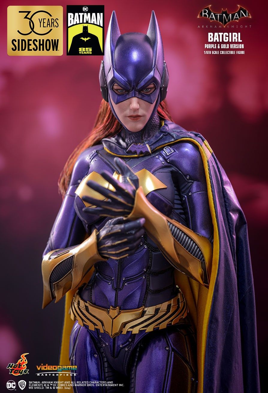 Hot Toys VGM65 - Batman: Arkham Knight - Batgirl Purple & Gold Version