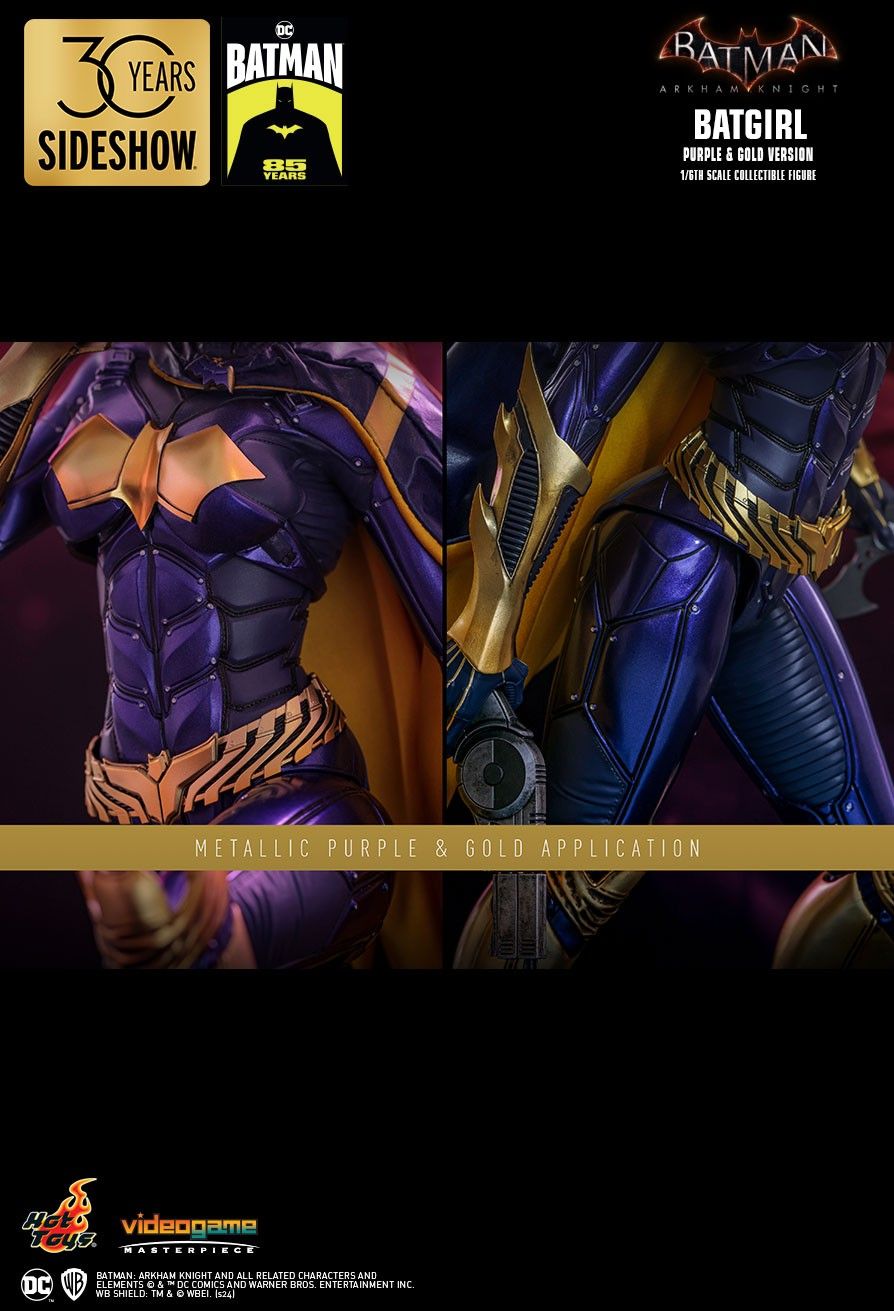 Hot Toys VGM65 - Batman: Arkham Knight - Batgirl Purple & Gold Version