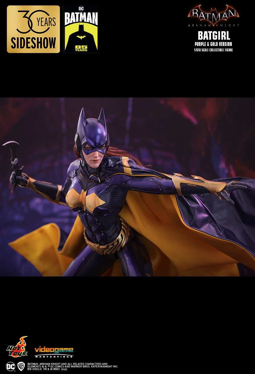 Hot Toys VGM65 - Batman: Arkham Knight - Batgirl Purple & Gold Version