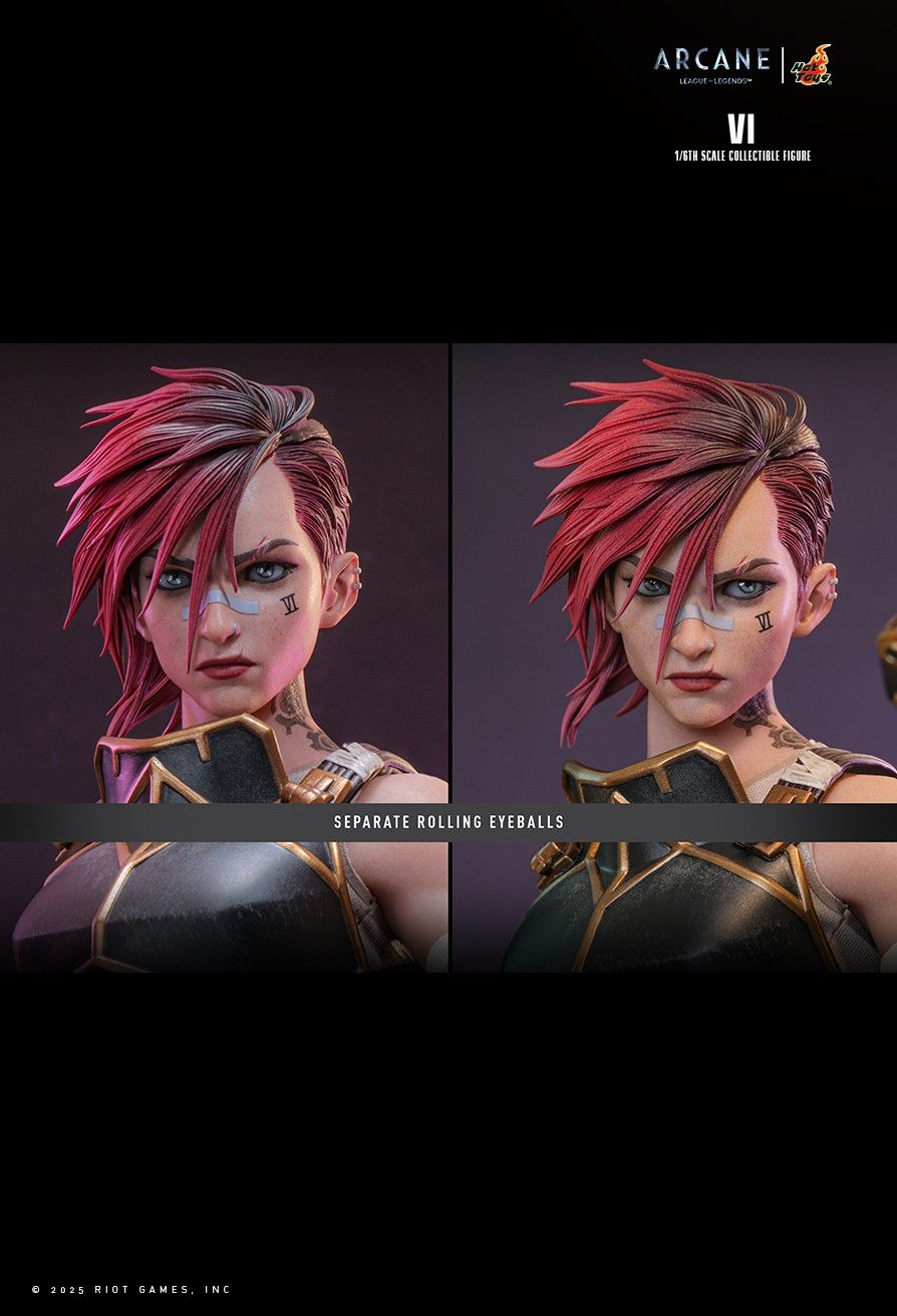 Hot Toys TMS138 - Riot - League Of Legends : Arcane - VI 【Pre-Order】