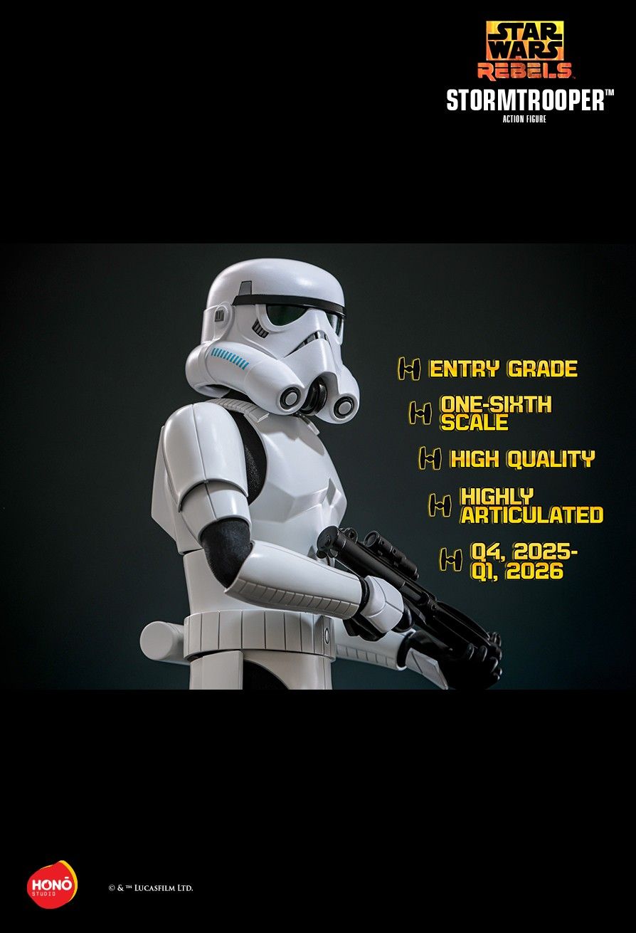 Hot Toys HS08 - Star Wars : Rebels - Stormtrooper 【Pre-Order】