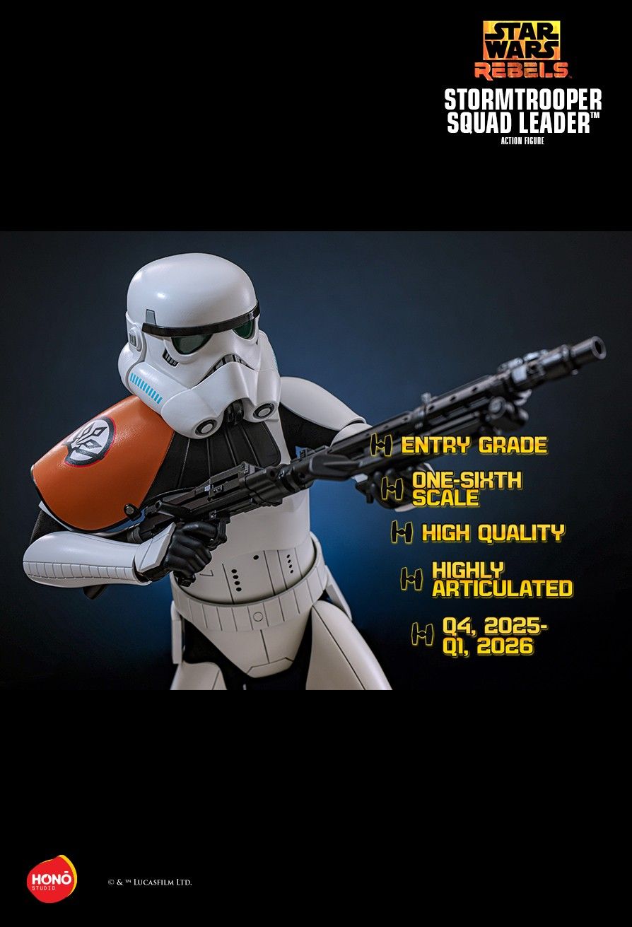 Hot Toys HS09 - Star Wars : Rebels - Stormtrooper Squad Leader 【Pre-Order】