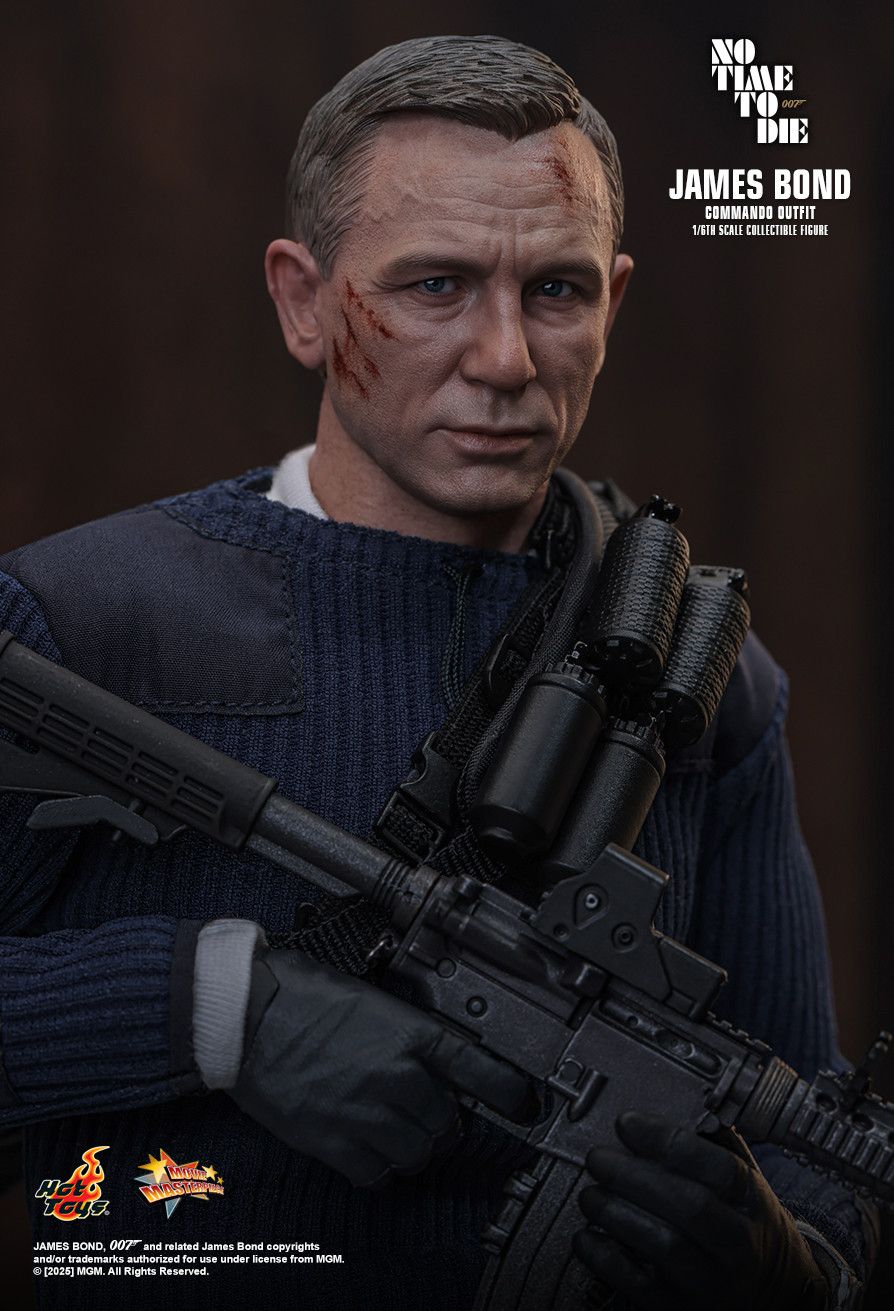 Hot Toys MMS804 - No Time to Die - James Bond Commando Outfit 【Pre-Order】