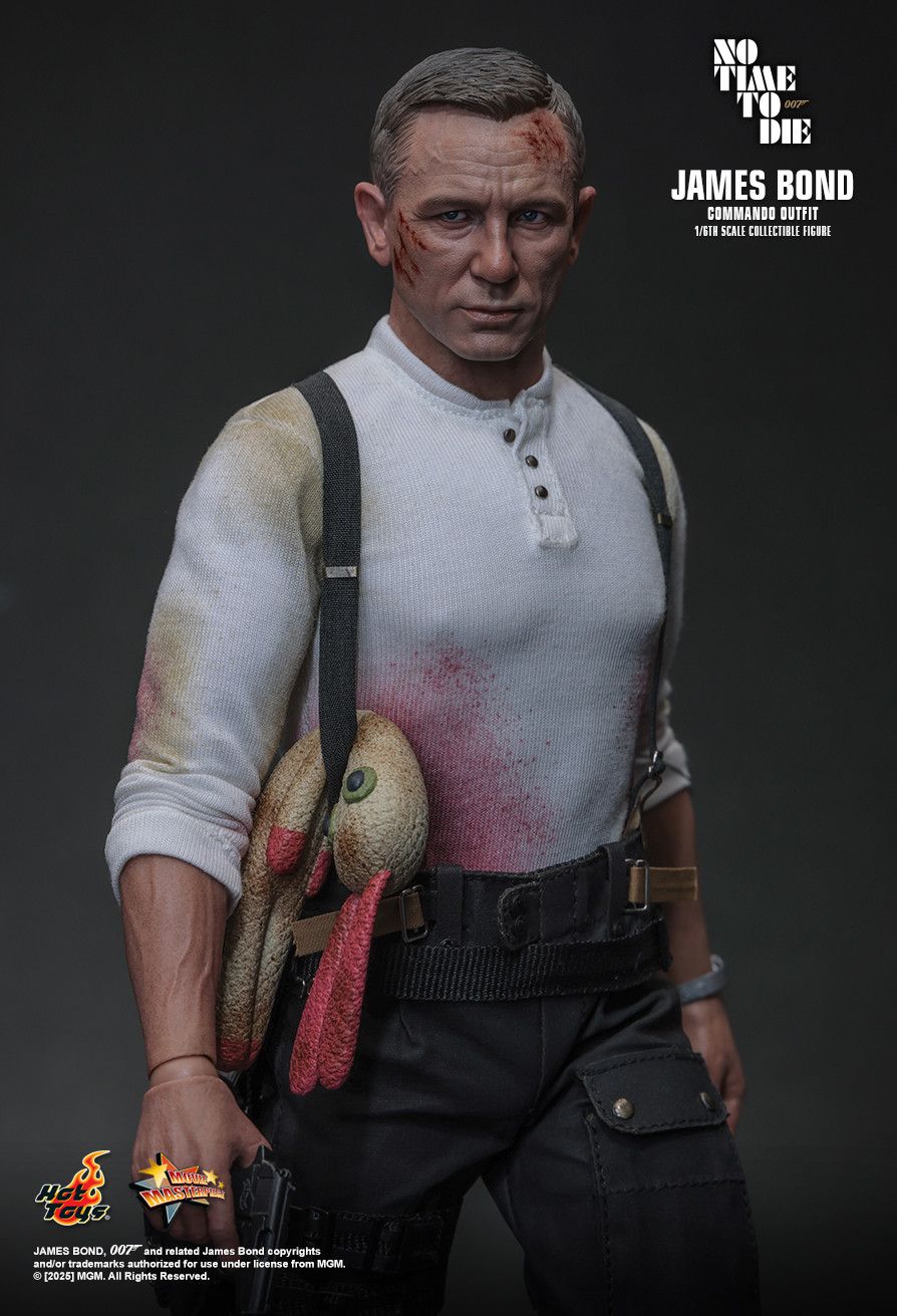 Hot Toys MMS804 - No Time to Die - James Bond Commando Outfit 【Pre-Order】