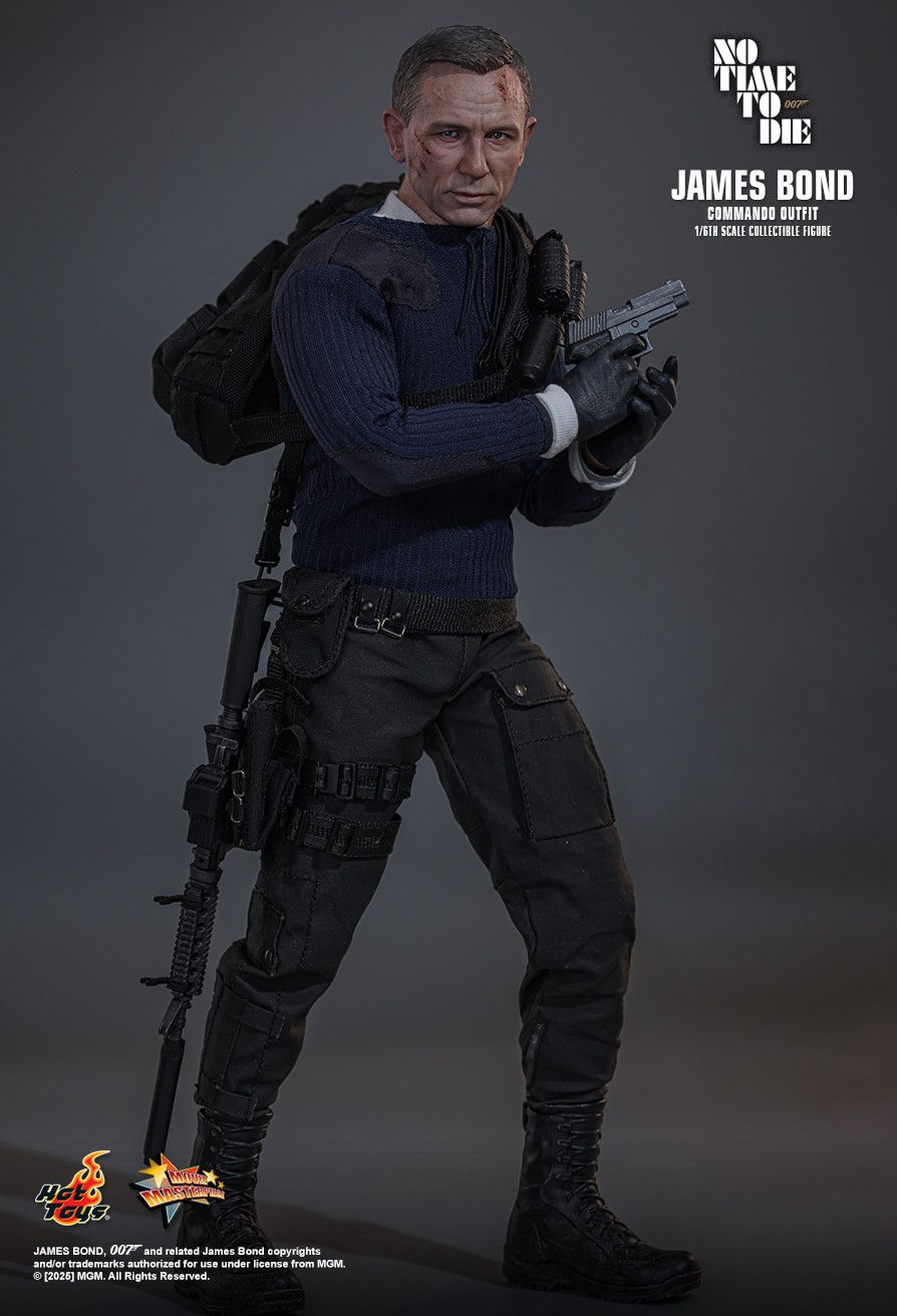 Hot Toys MMS804 - No Time to Die - James Bond Commando Outfit 【Pre-Order】