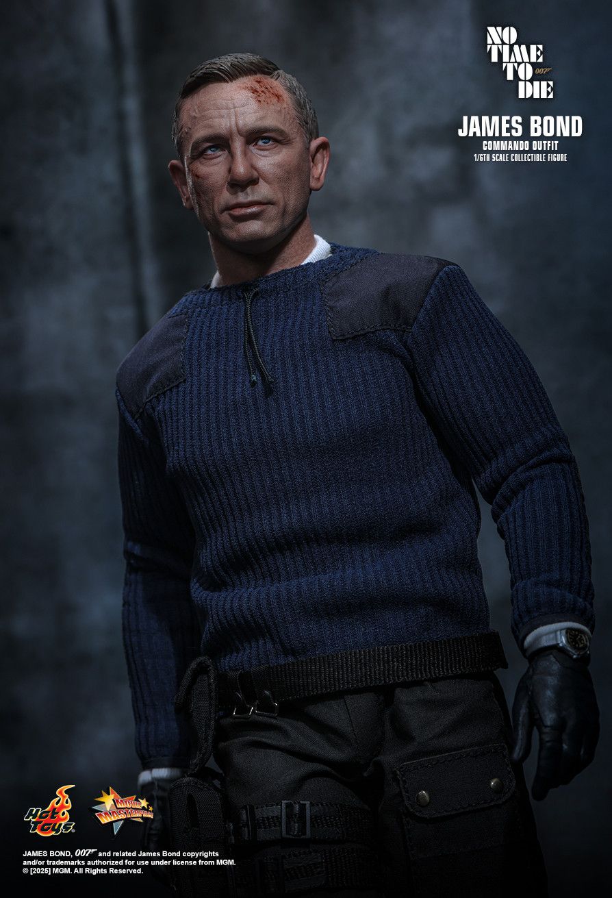 Hot Toys MMS804 - No Time to Die - James Bond Commando Outfit 【Pre-Order】