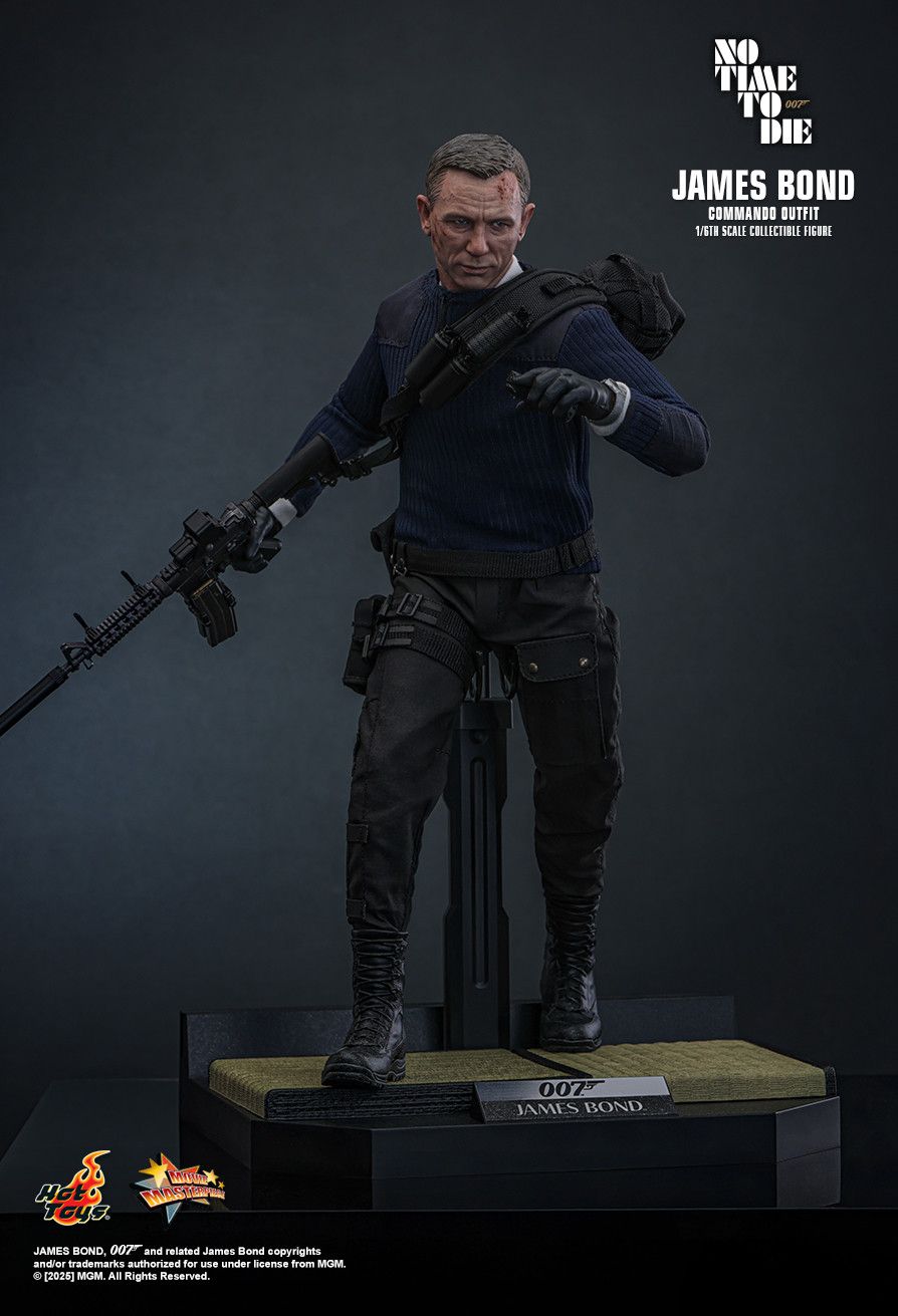 Hot Toys MMS804 - No Time to Die - James Bond Commando Outfit 【Pre-Order】