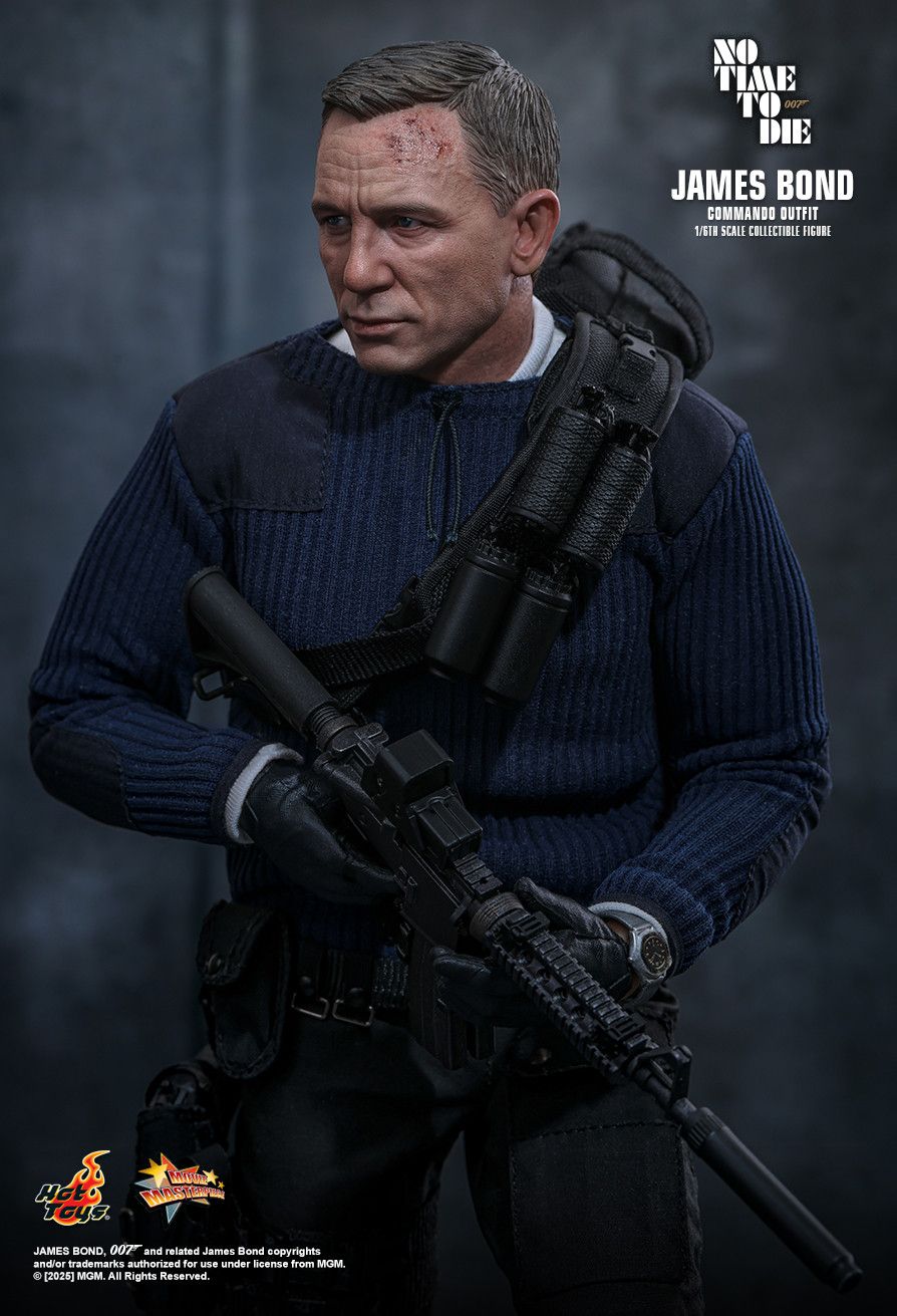Hot Toys MMS804 - No Time to Die - James Bond Commando Outfit 【Pre-Order】