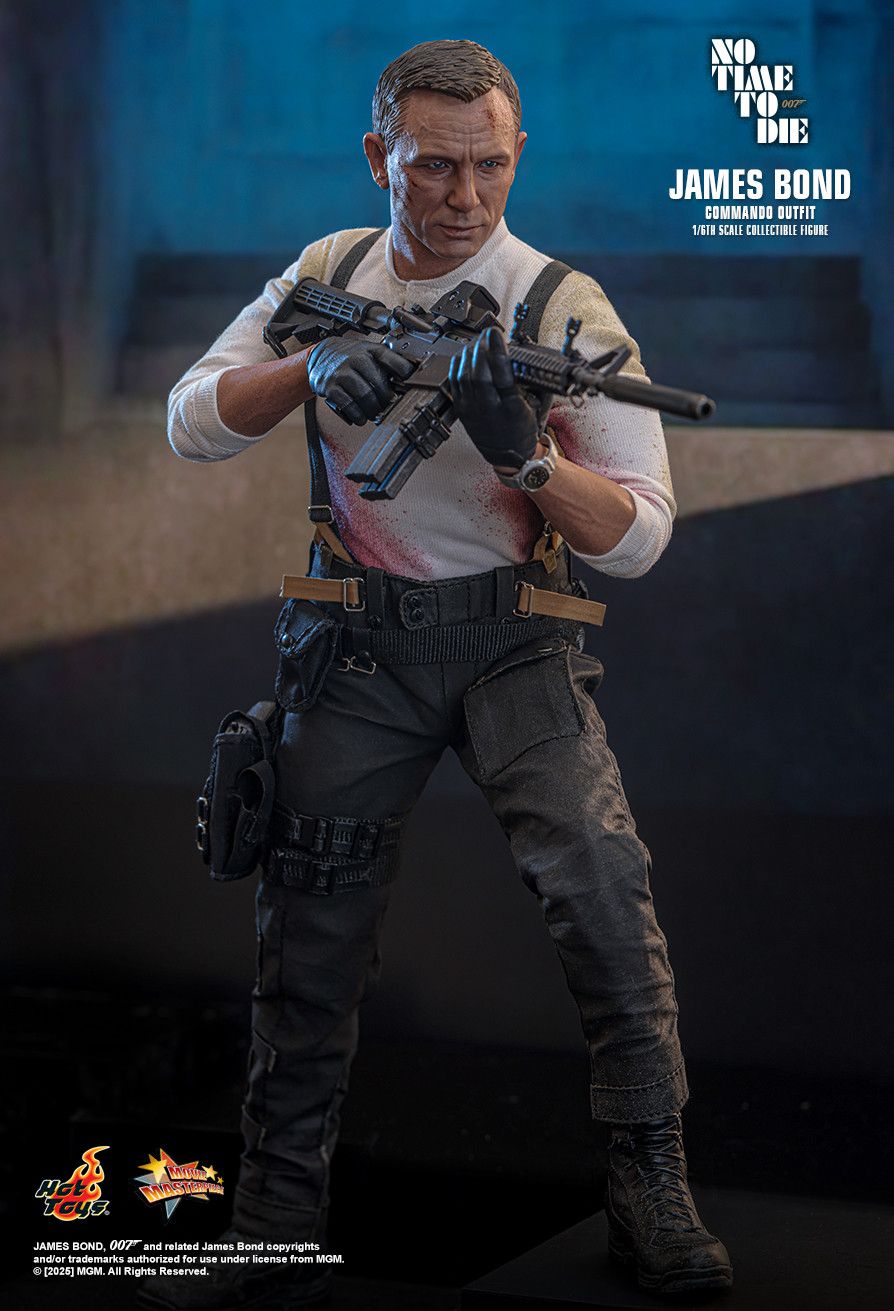Hot Toys MMS804 - No Time to Die - James Bond Commando Outfit 【Pre-Order】
