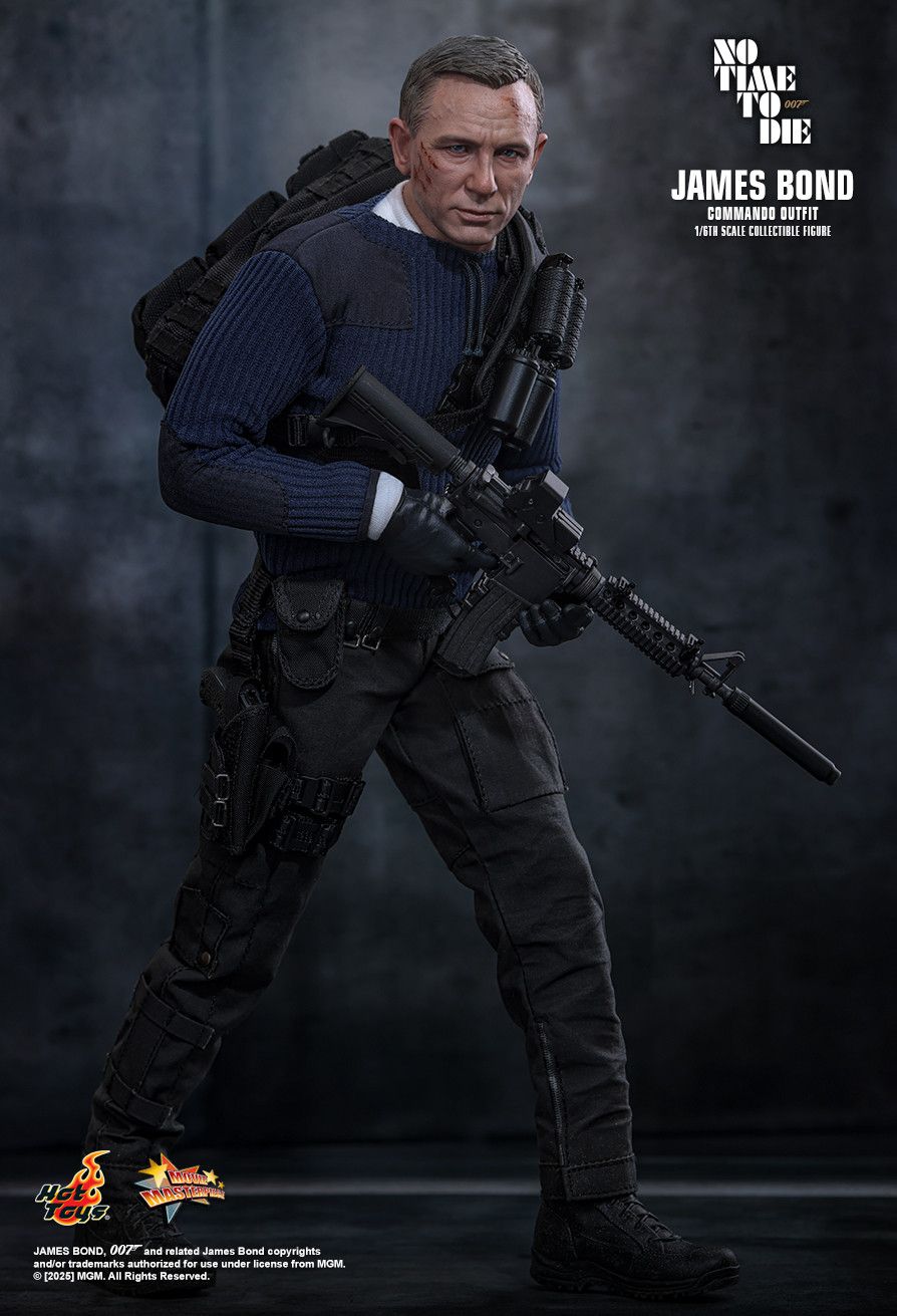 Hot Toys MMS804 - No Time to Die - James Bond Commando Outfit 【Pre-Order】