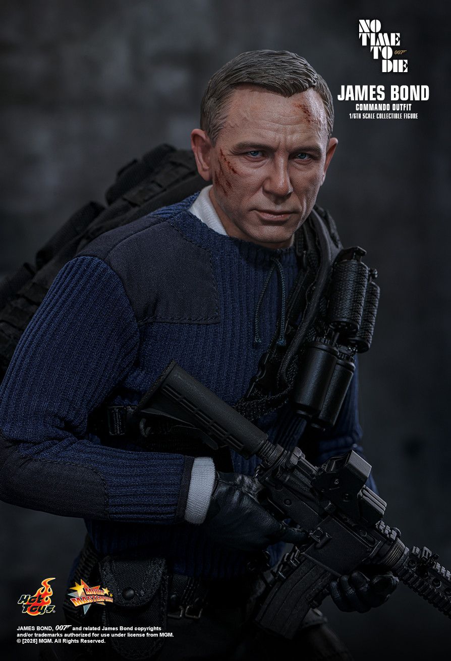 Hot Toys MMS804 - No Time to Die - James Bond Commando Outfit 【Pre-Order】