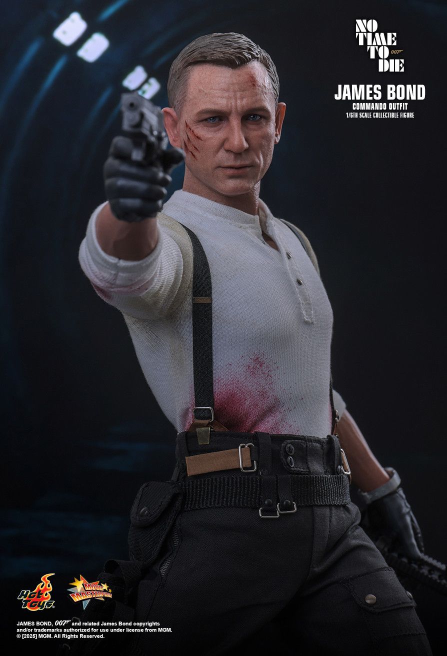 Hot Toys MMS804 - No Time to Die - James Bond Commando Outfit 【Pre-Order】