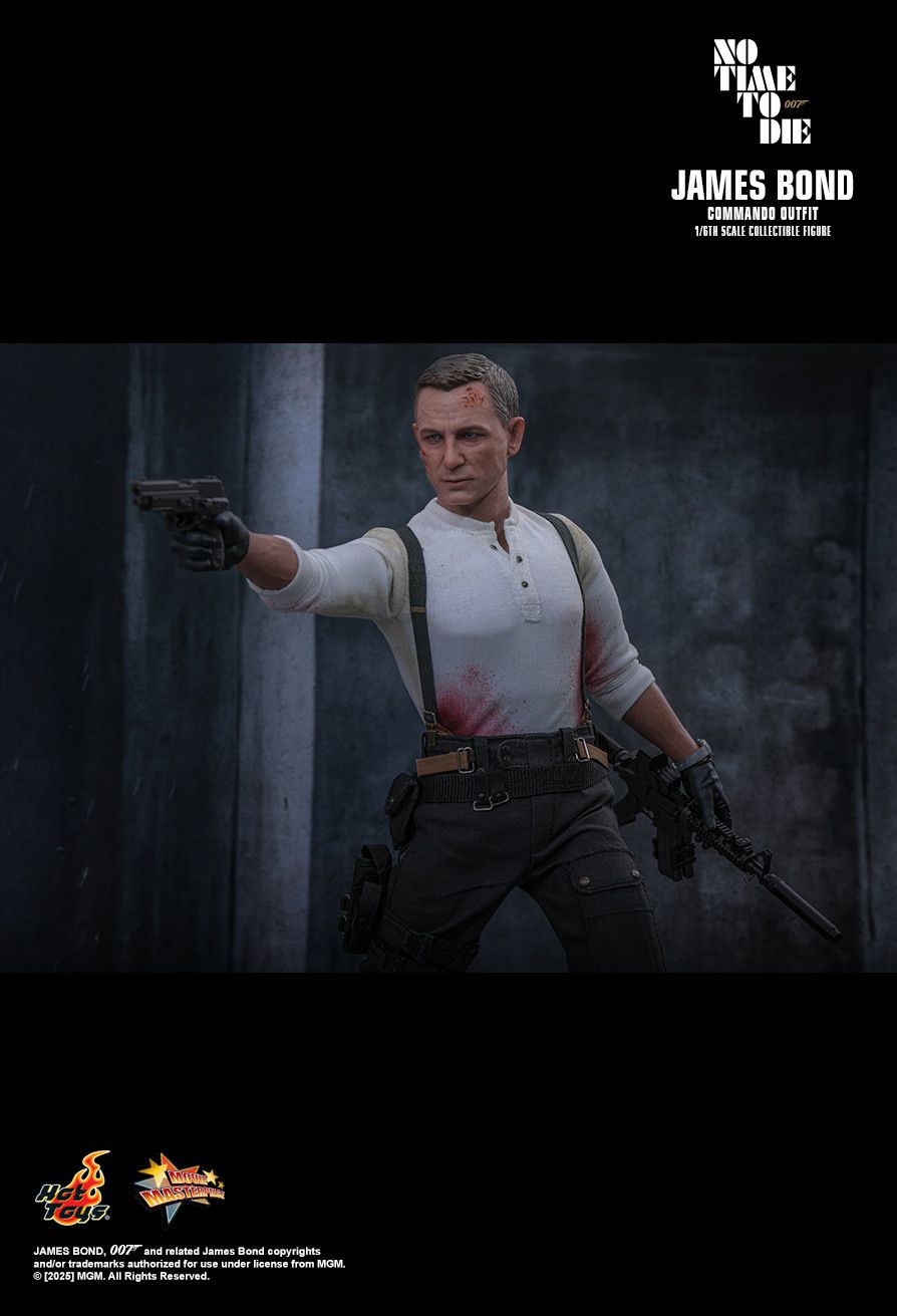 Hot Toys MMS804 - No Time to Die - James Bond Commando Outfit 【Pre-Order】