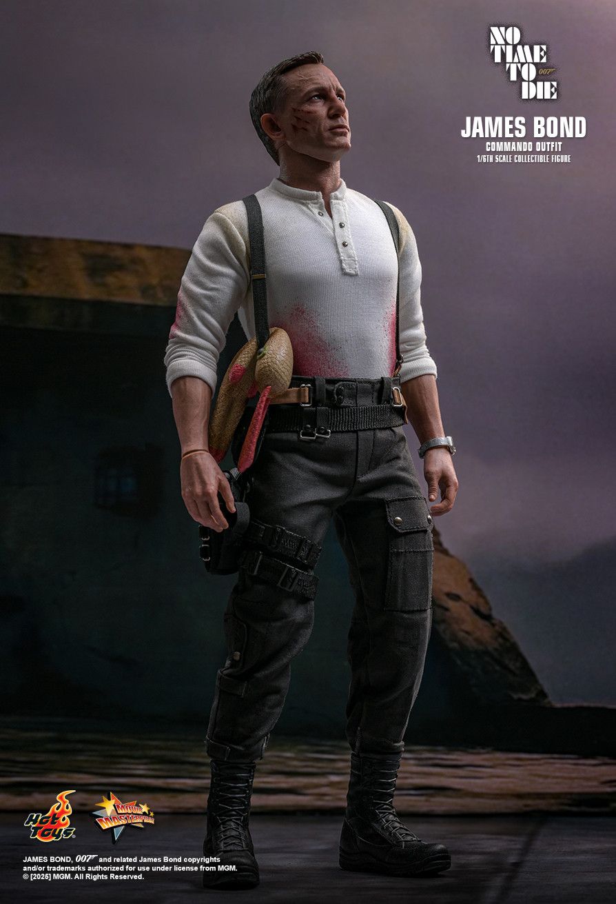 Hot Toys MMS804 - No Time to Die - James Bond Commando Outfit 【Pre-Order】