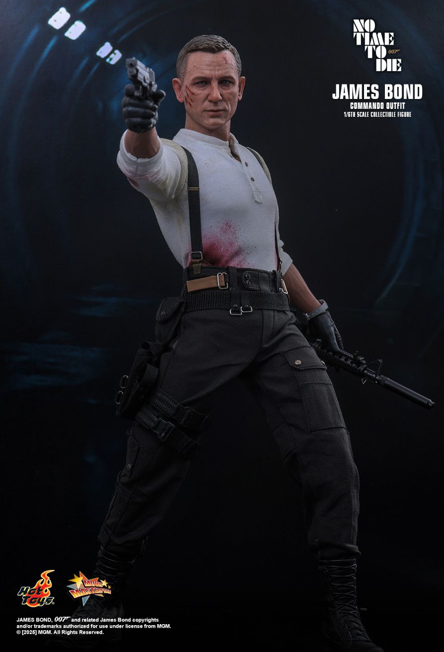 Hot Toys MMS804 - No Time to Die - James Bond Commando Outfit 【Pre-Order】