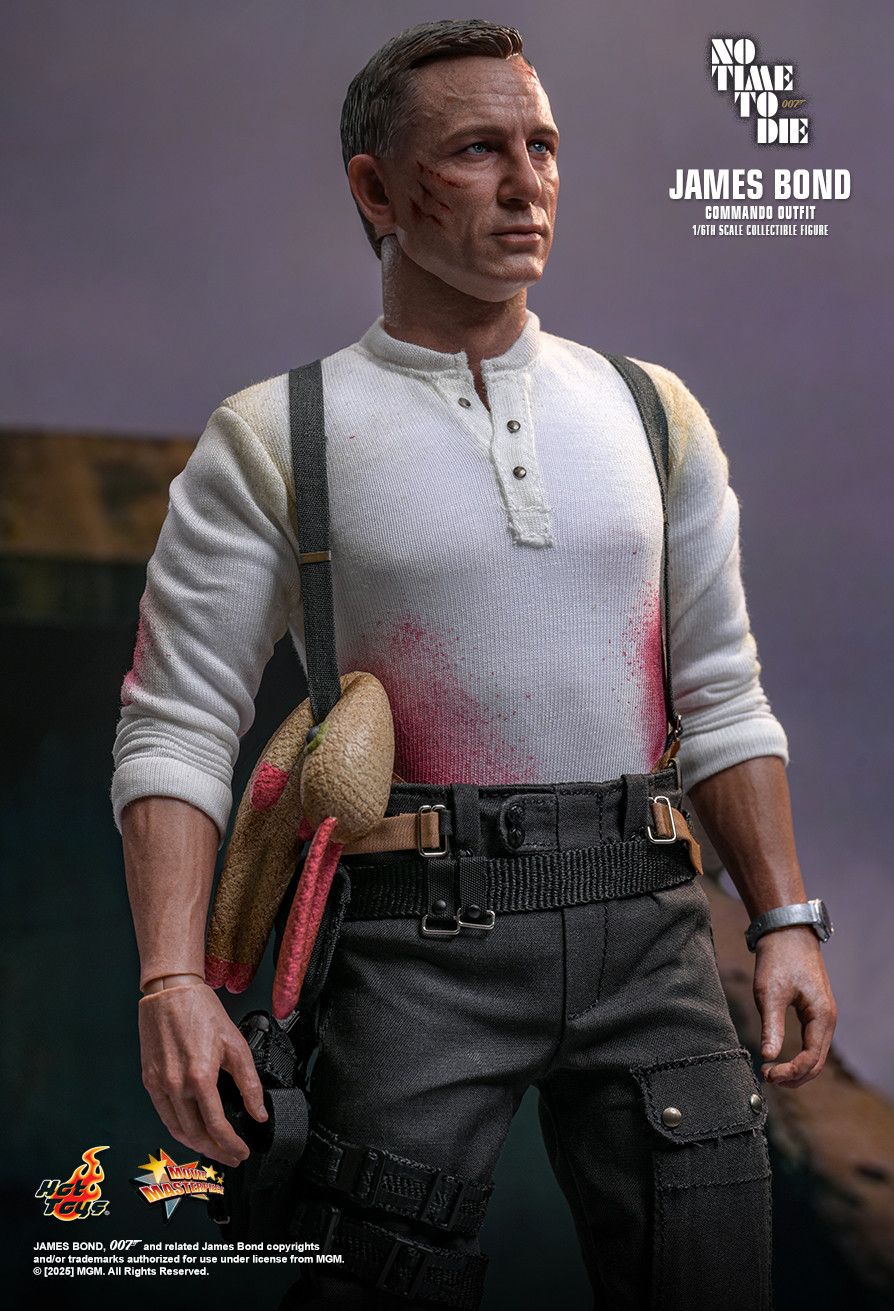 Hot Toys MMS804 - No Time to Die - James Bond Commando Outfit 【Pre-Order】