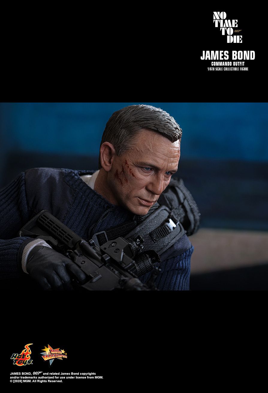 Hot Toys MMS804 - No Time to Die - James Bond Commando Outfit 【Pre-Order】